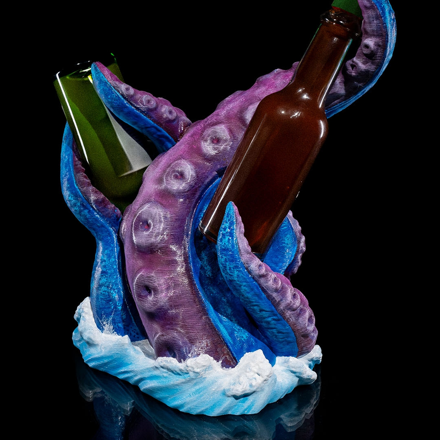 Pulpo Rojo: Sauce Bottle Soporte