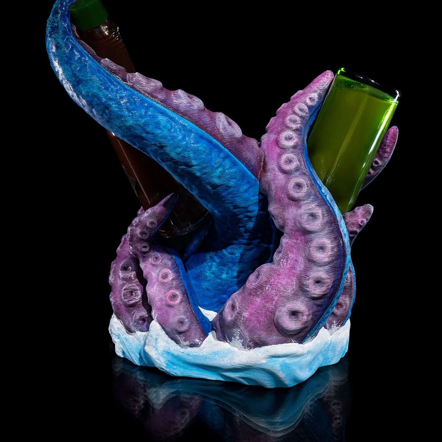 Pulpo Rojo: Sauce Bottle Soporte