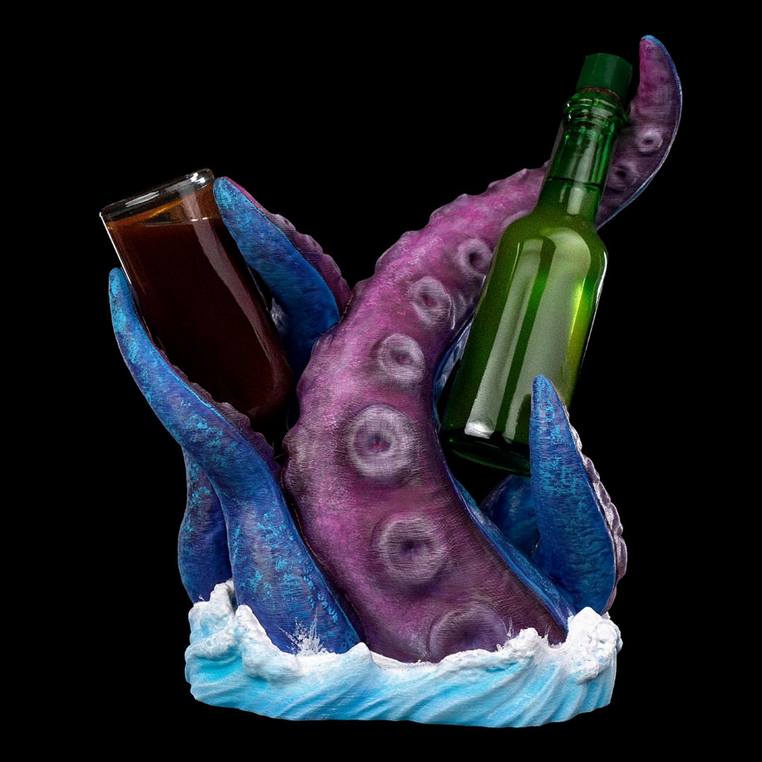 Pulpo Rojo: Sauce Bottle Soporte