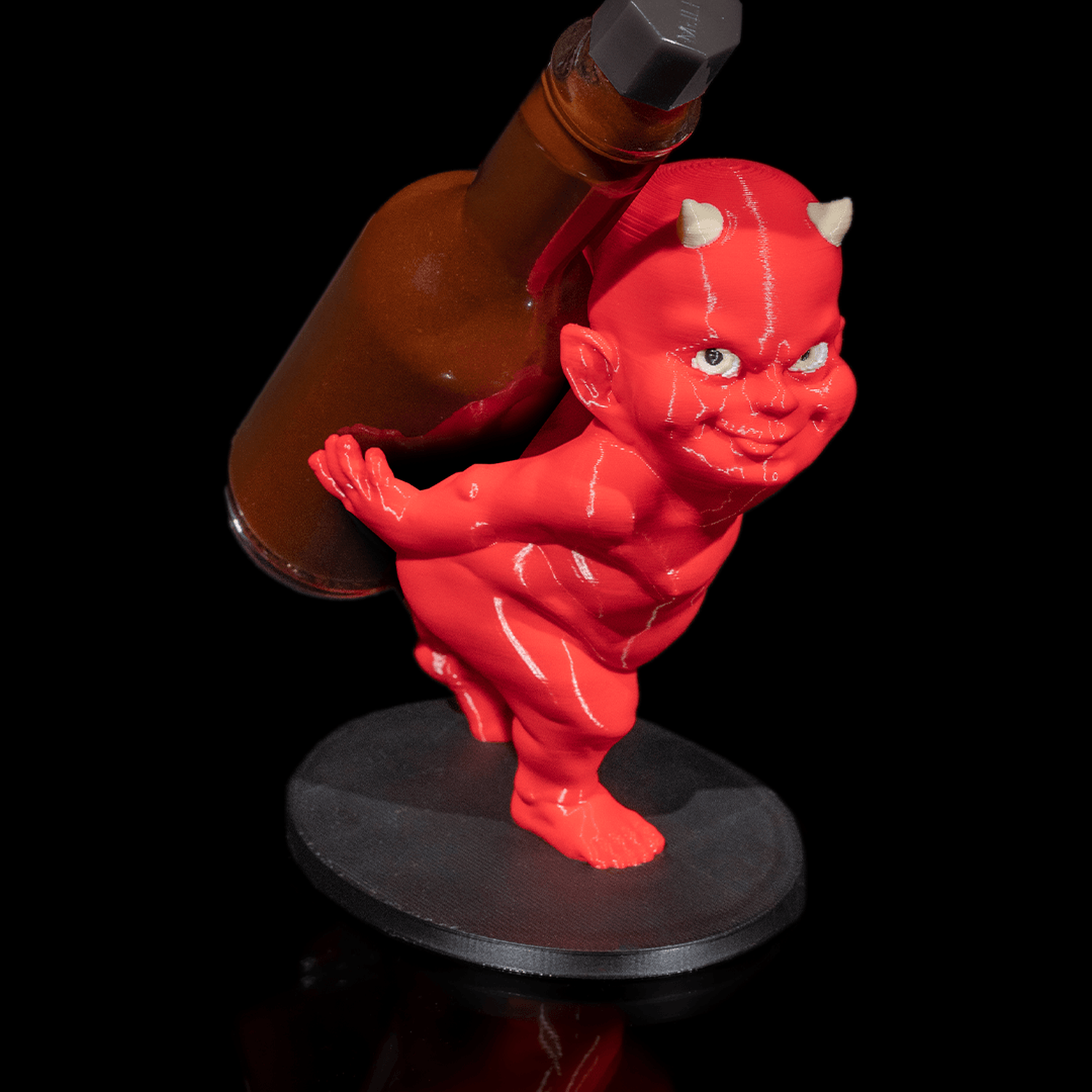 Diablillo: Sauce Bottle Soporte
