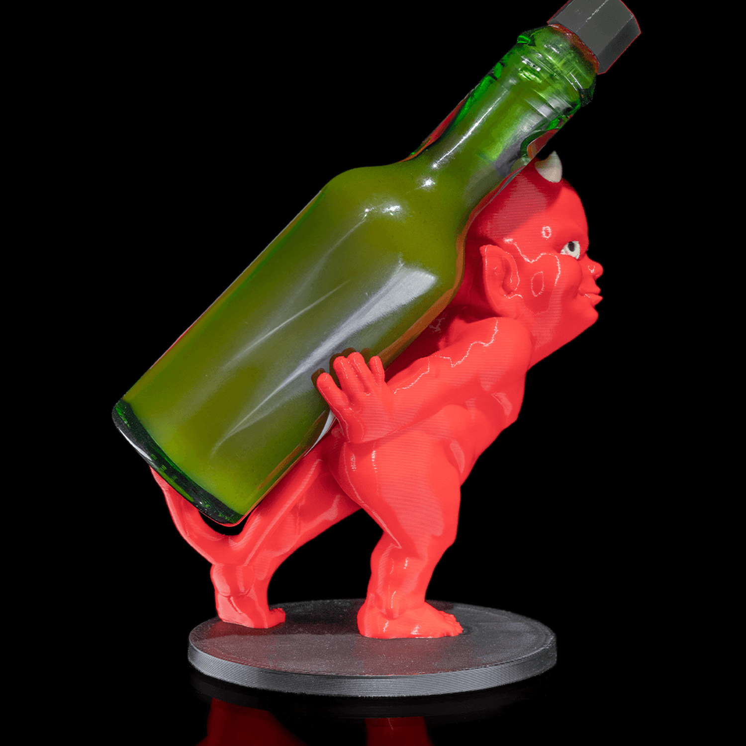 Diablillo: Sauce Bottle Soporte