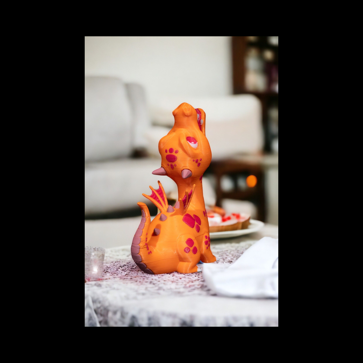 Adorno para tarta Dragon
