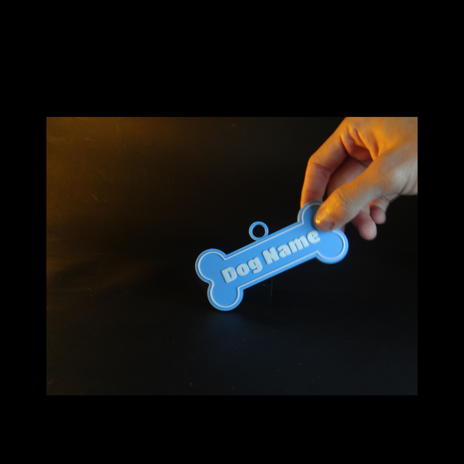Llavero Customizable Dog Tag