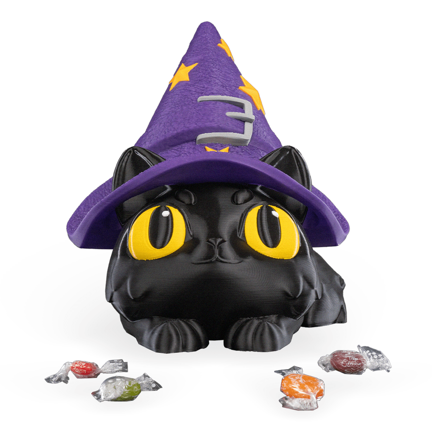 Witch Kitty Candy Holder