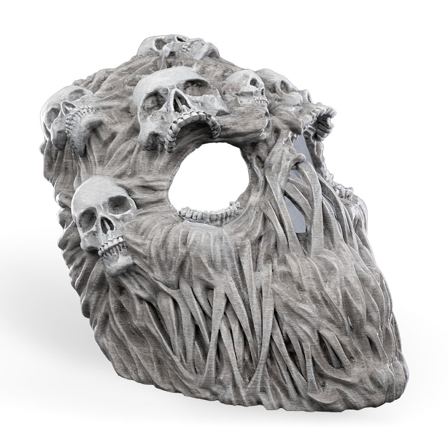 Ghoul Face Halloween Mask