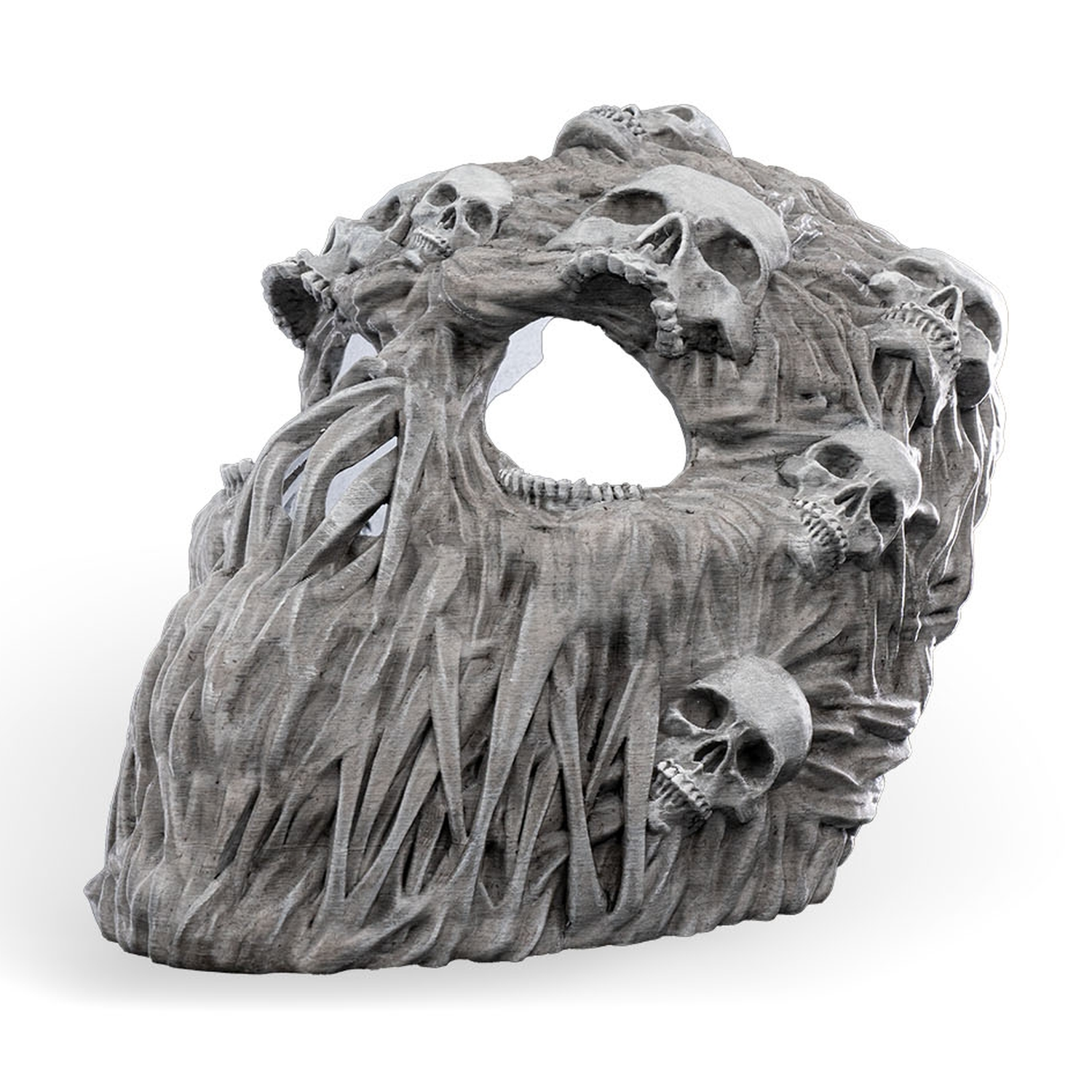 Ghoul Face Halloween Mask