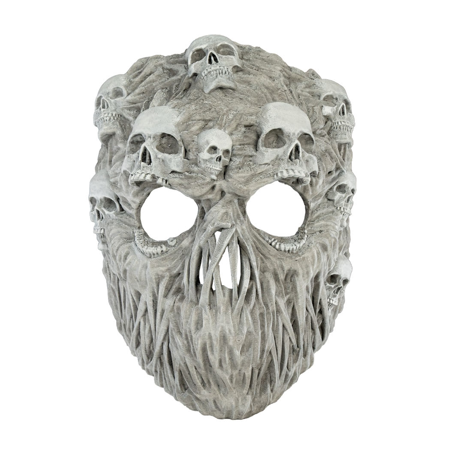 Ghoul Face Halloween Mask
