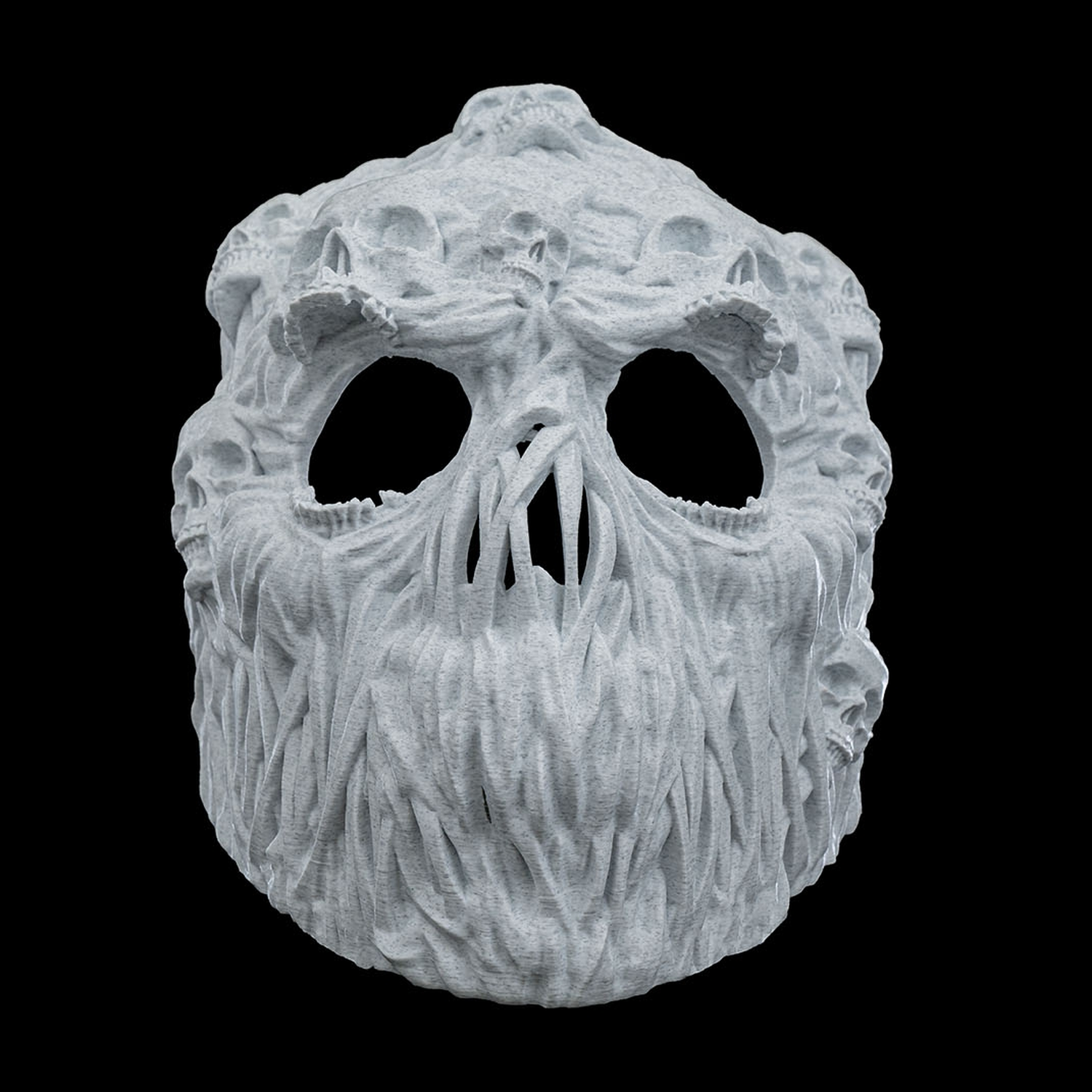 Ghoul Face Halloween Mask