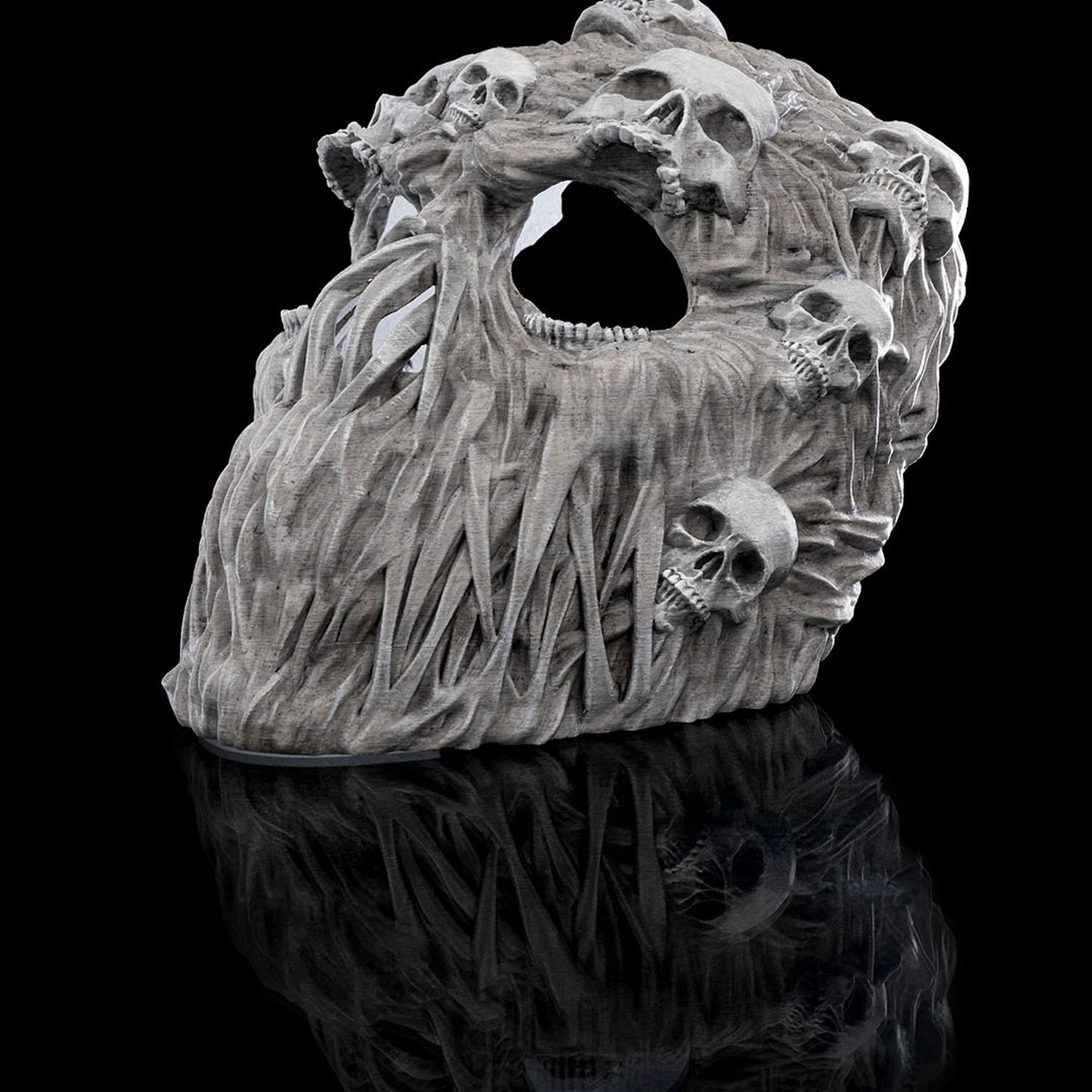 Ghoul Face Halloween Mask