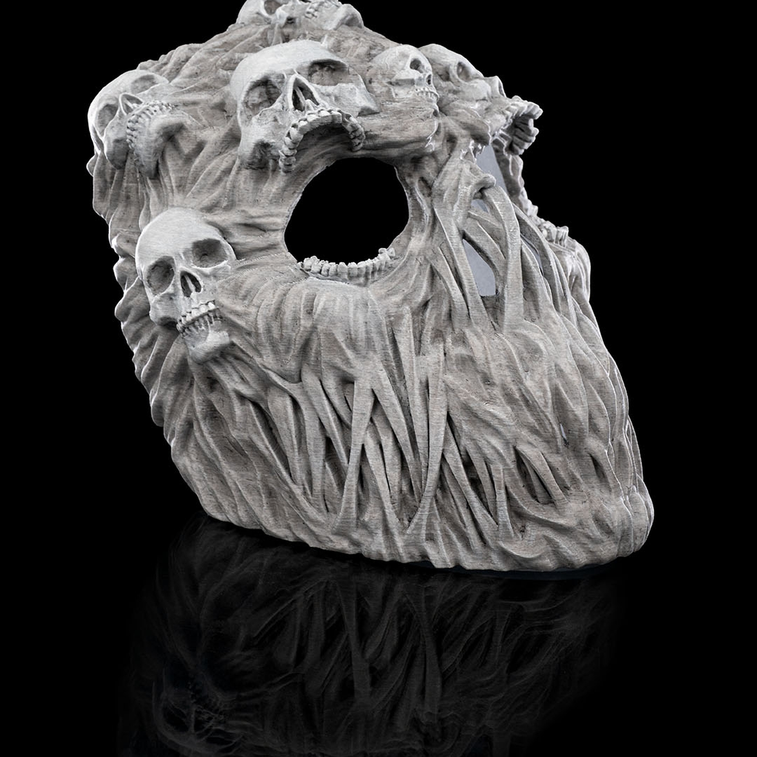 Ghoul Face Halloween Mask