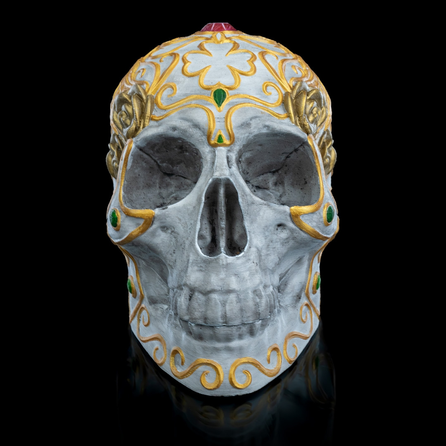 Skull with a Secret Deck box