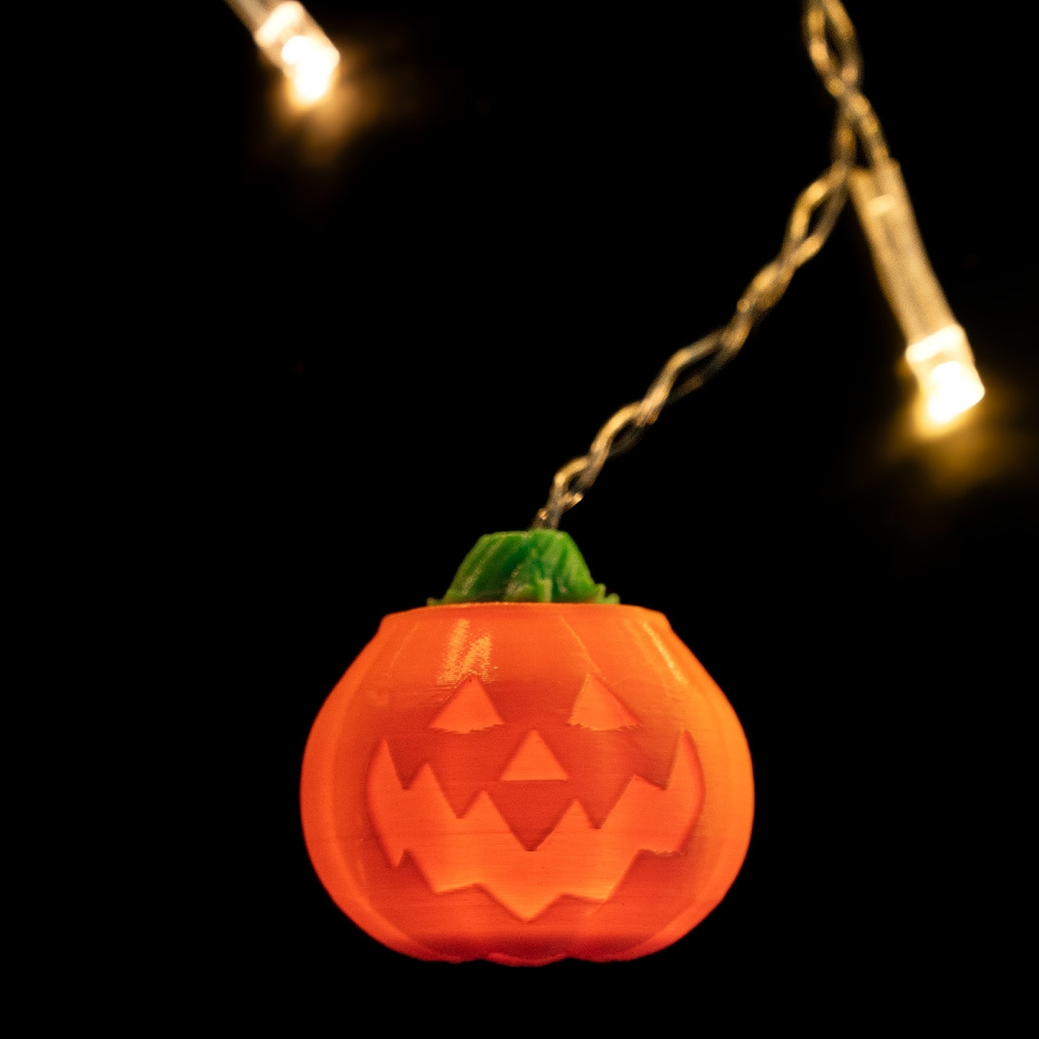 Pumpkin Glow Fairy Lights