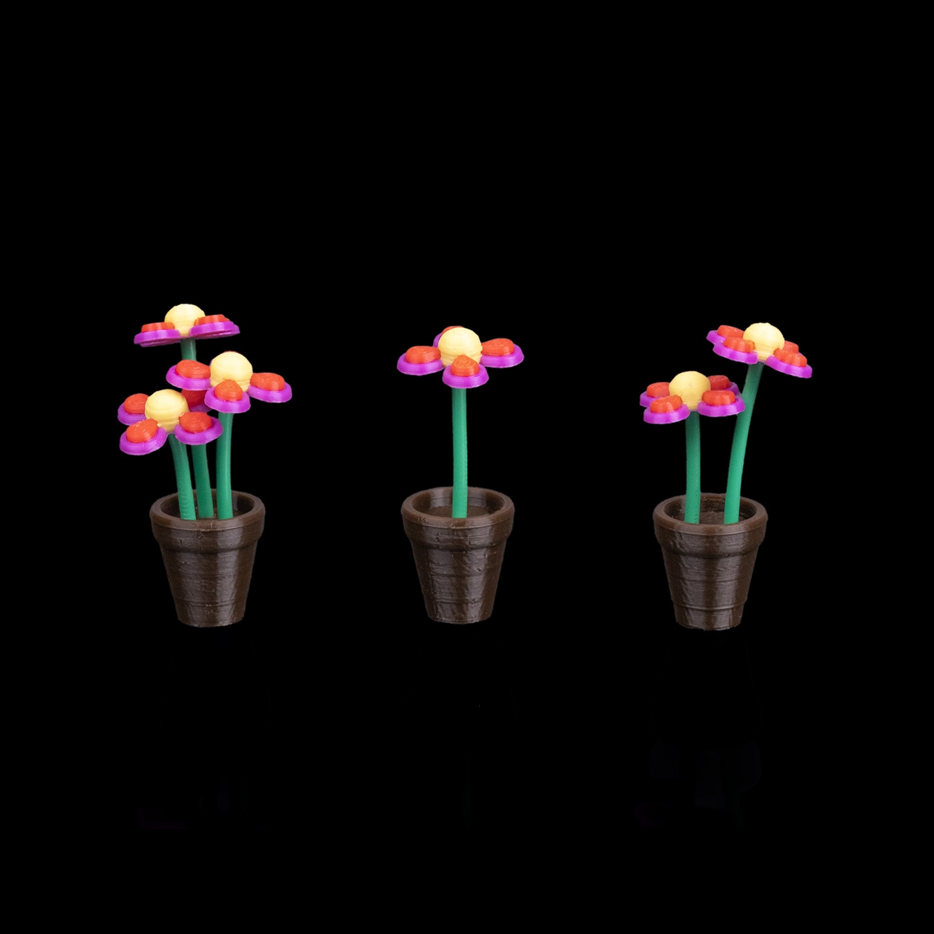 Imán decorativo Mini Flower Magnet