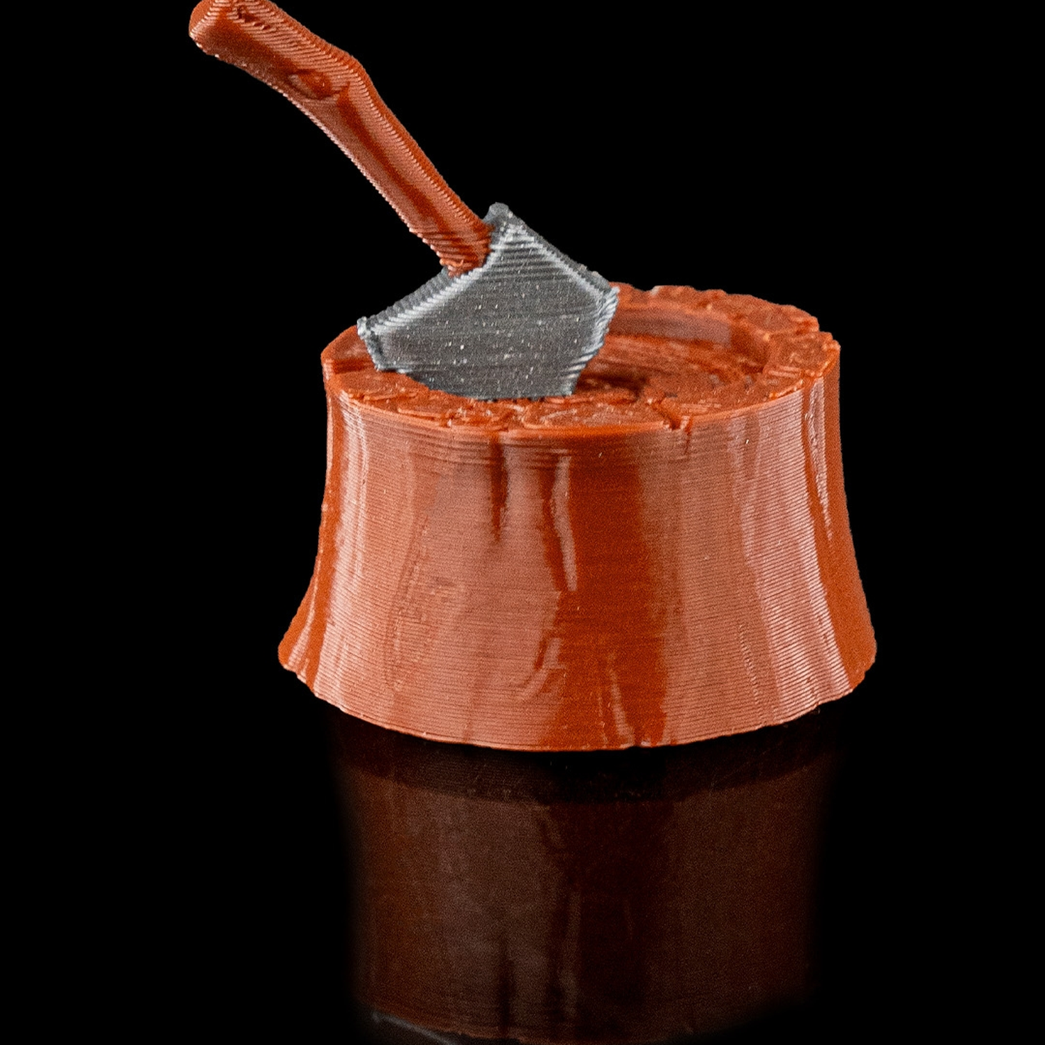 Axe on a Stump