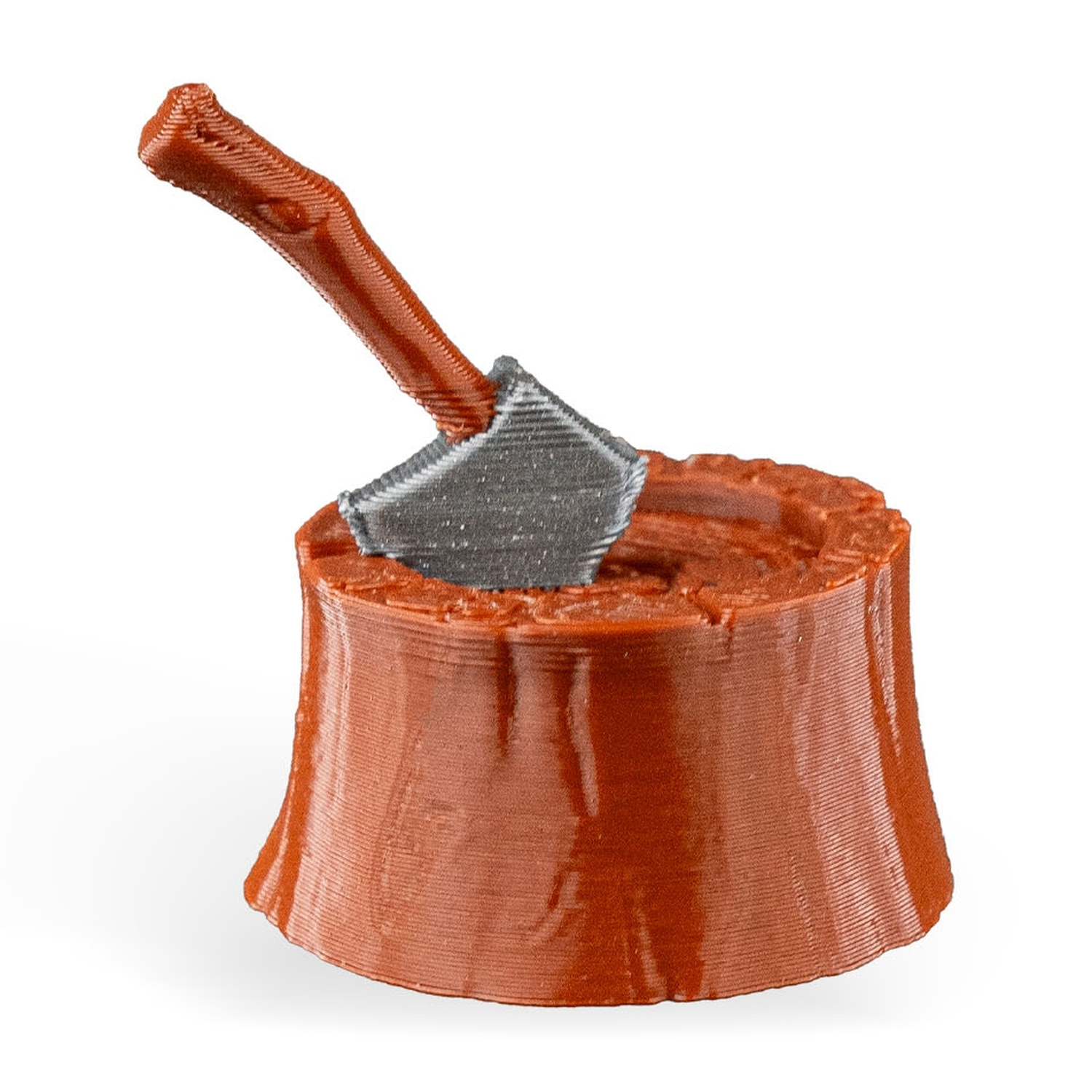 Axe on a Stump