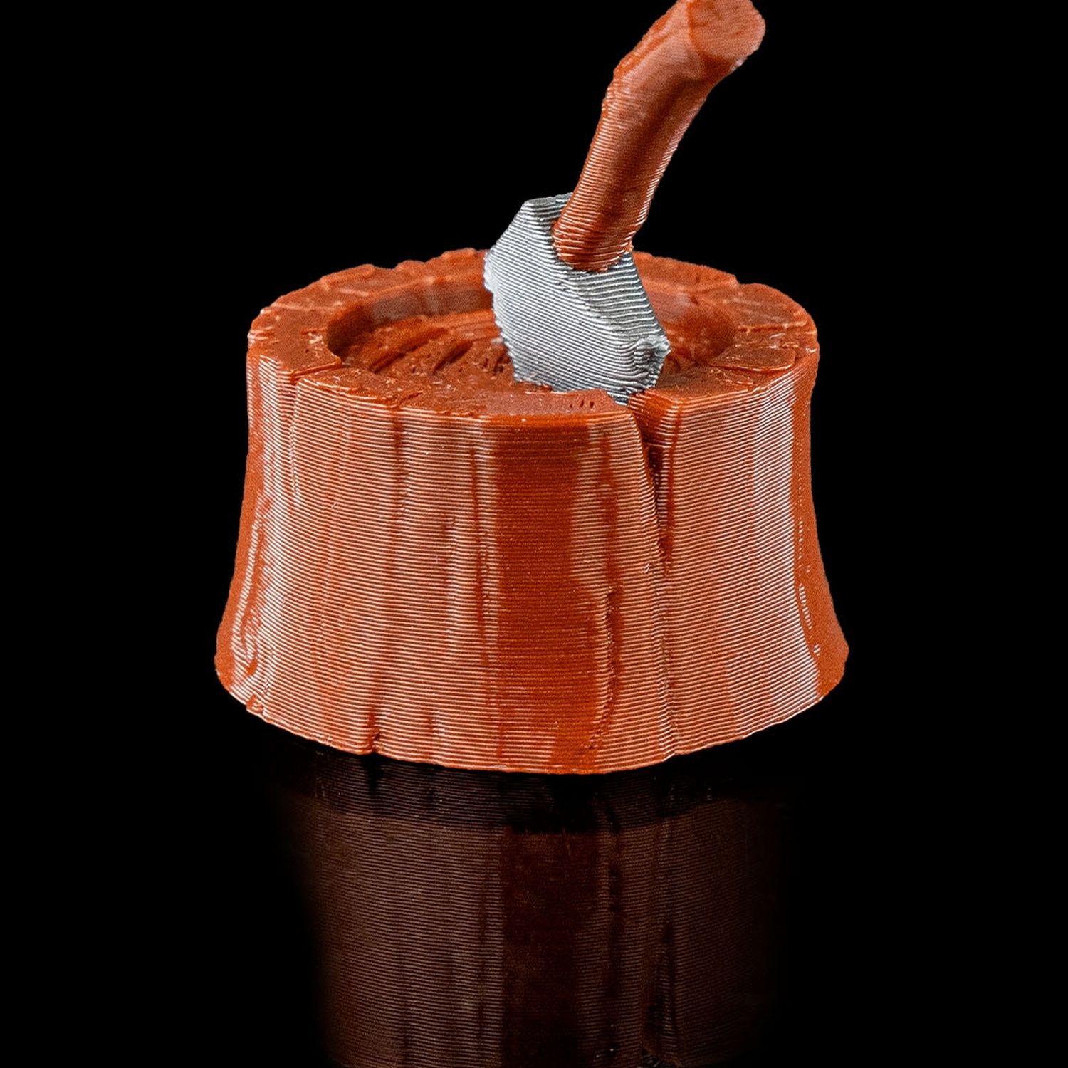Axe on a Stump