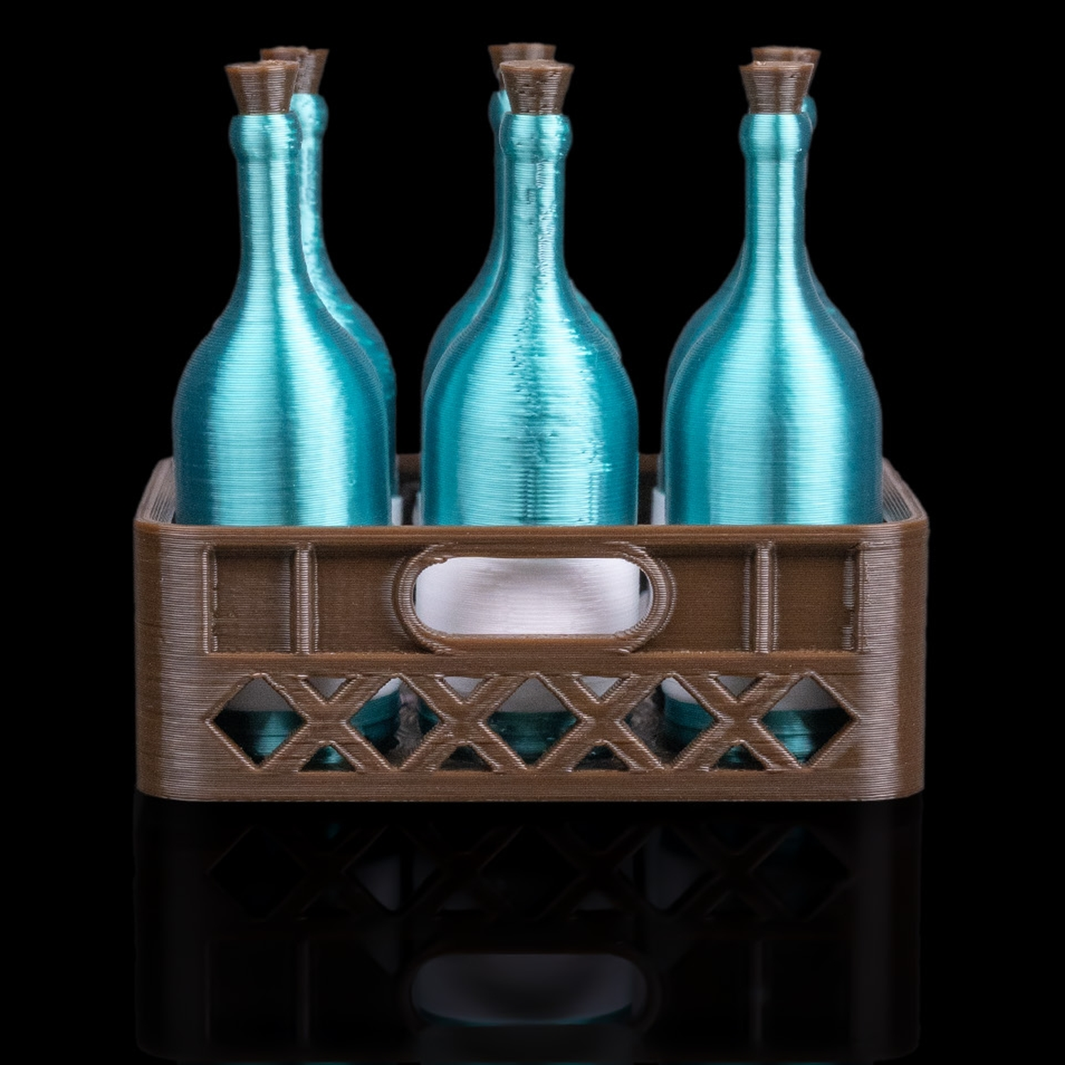Imán decorativo Mini Wine Bottle Magnet