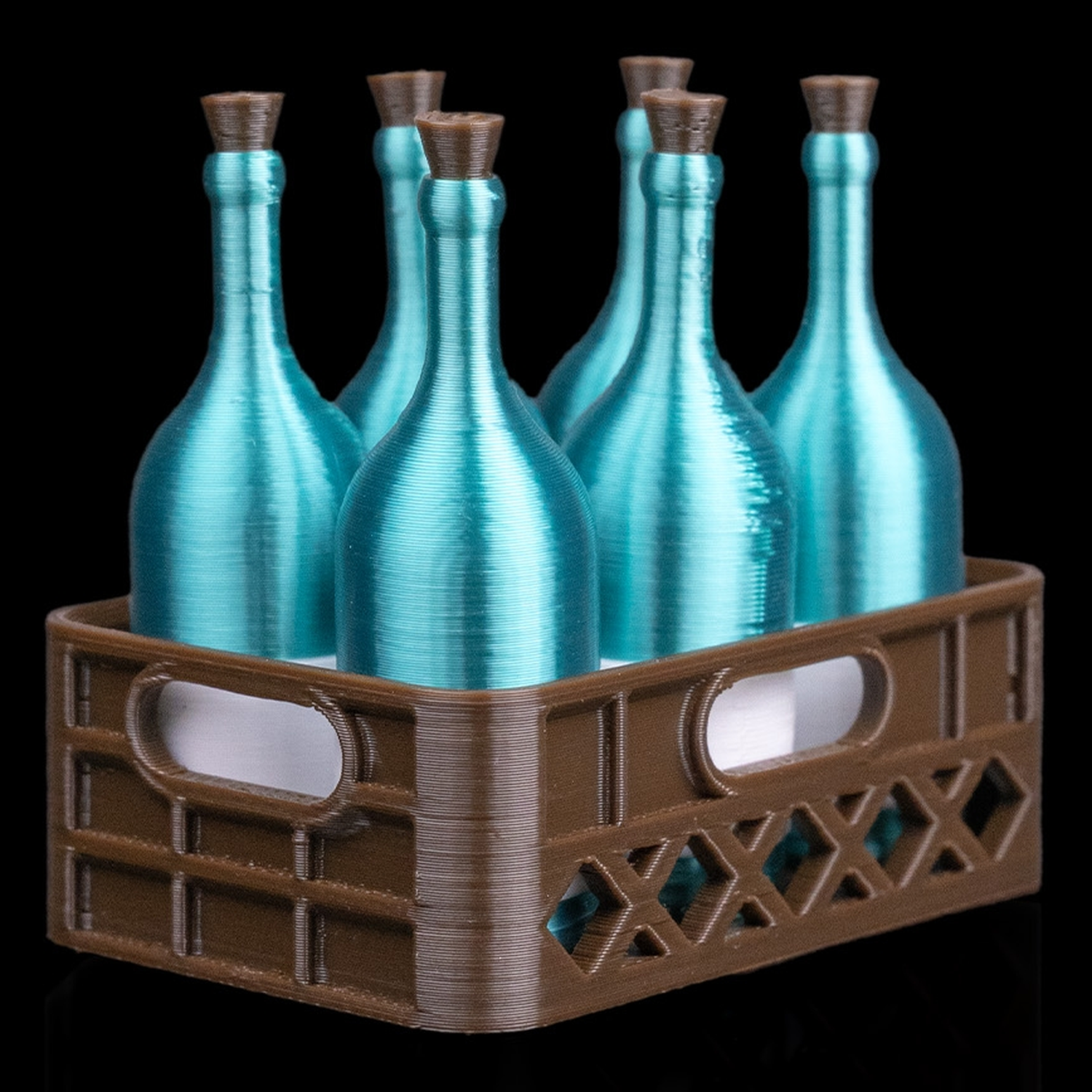 Imán decorativo Mini Wine Bottle Magnet