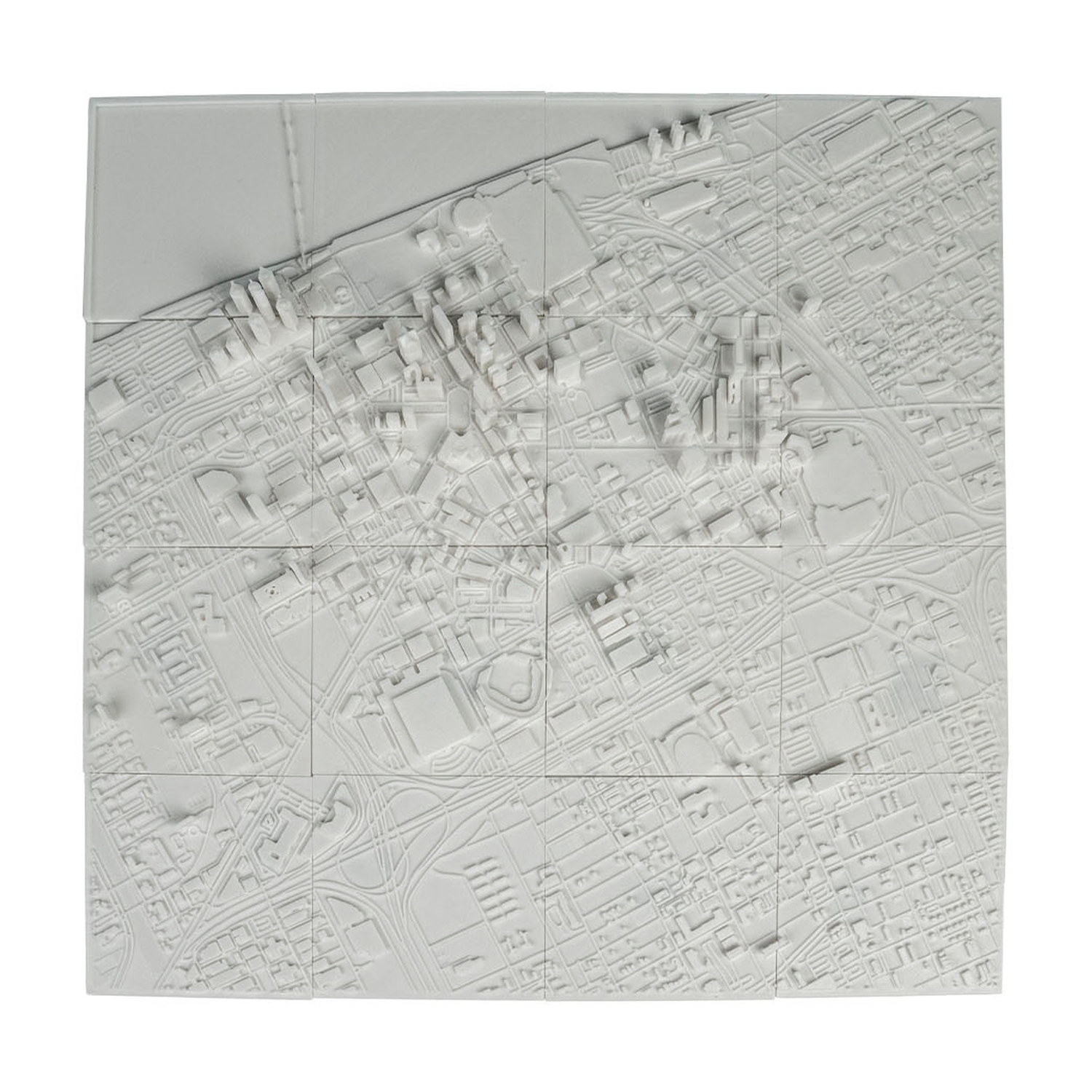 3D City Frames: Detroit: 15cm Version