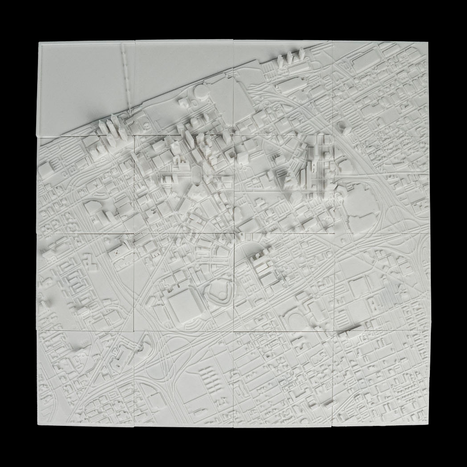 3D City Frames: Detroit: 9,5cm Version