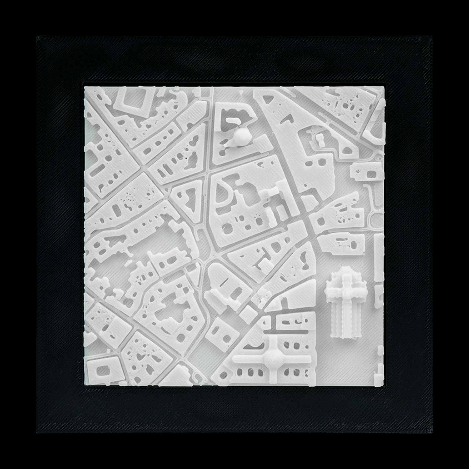3D City Frames: Milan: 9,5cm Version