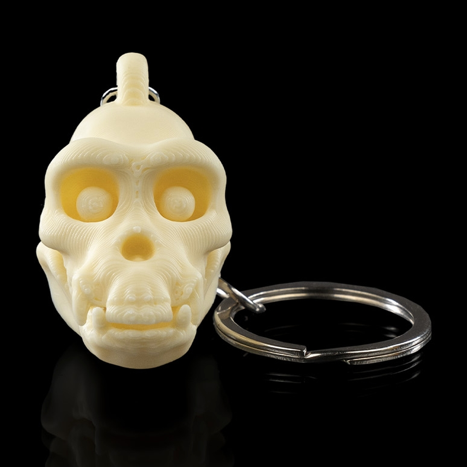 Skeleton Safari Keychains