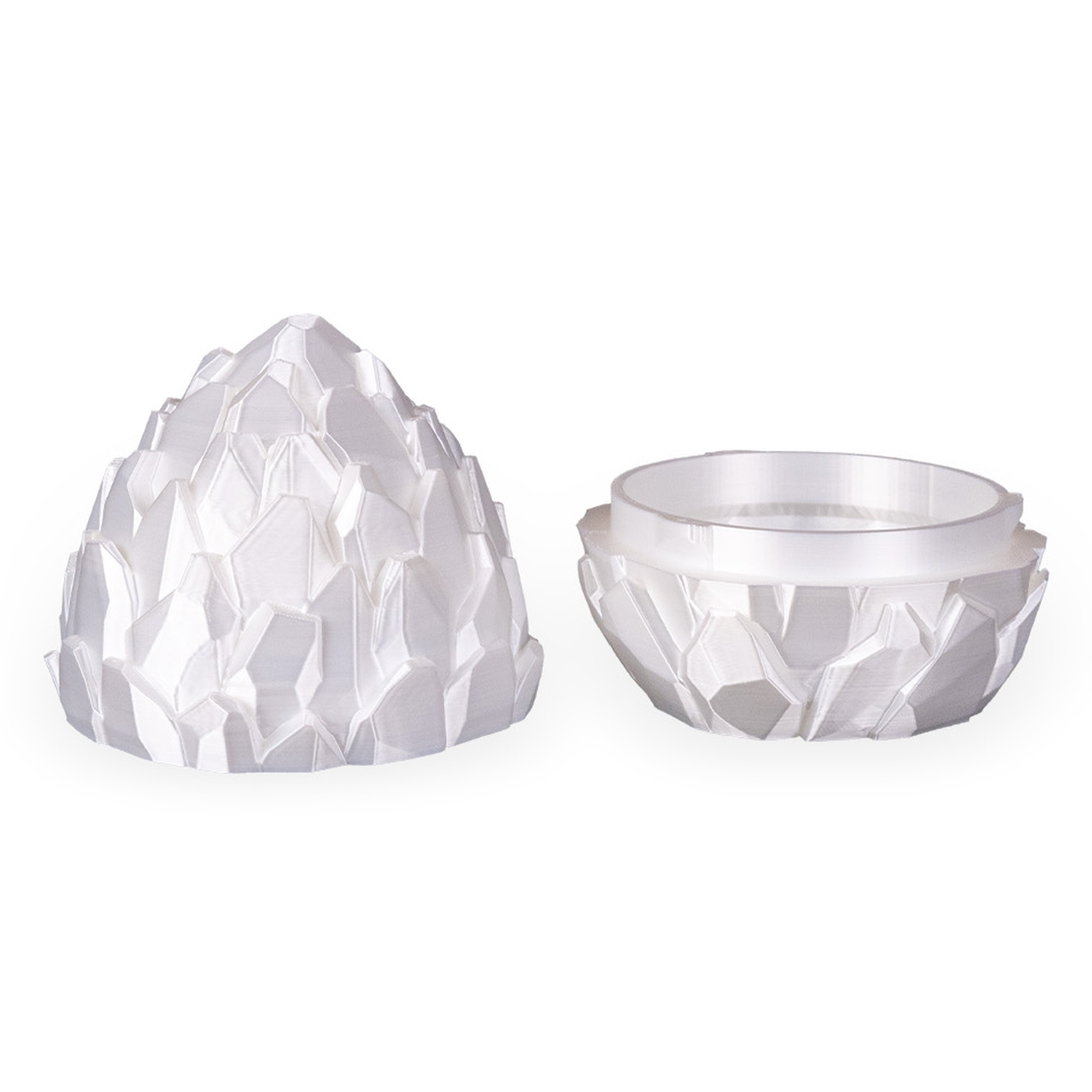 Objeto decorativo Crystal Dragon Egg