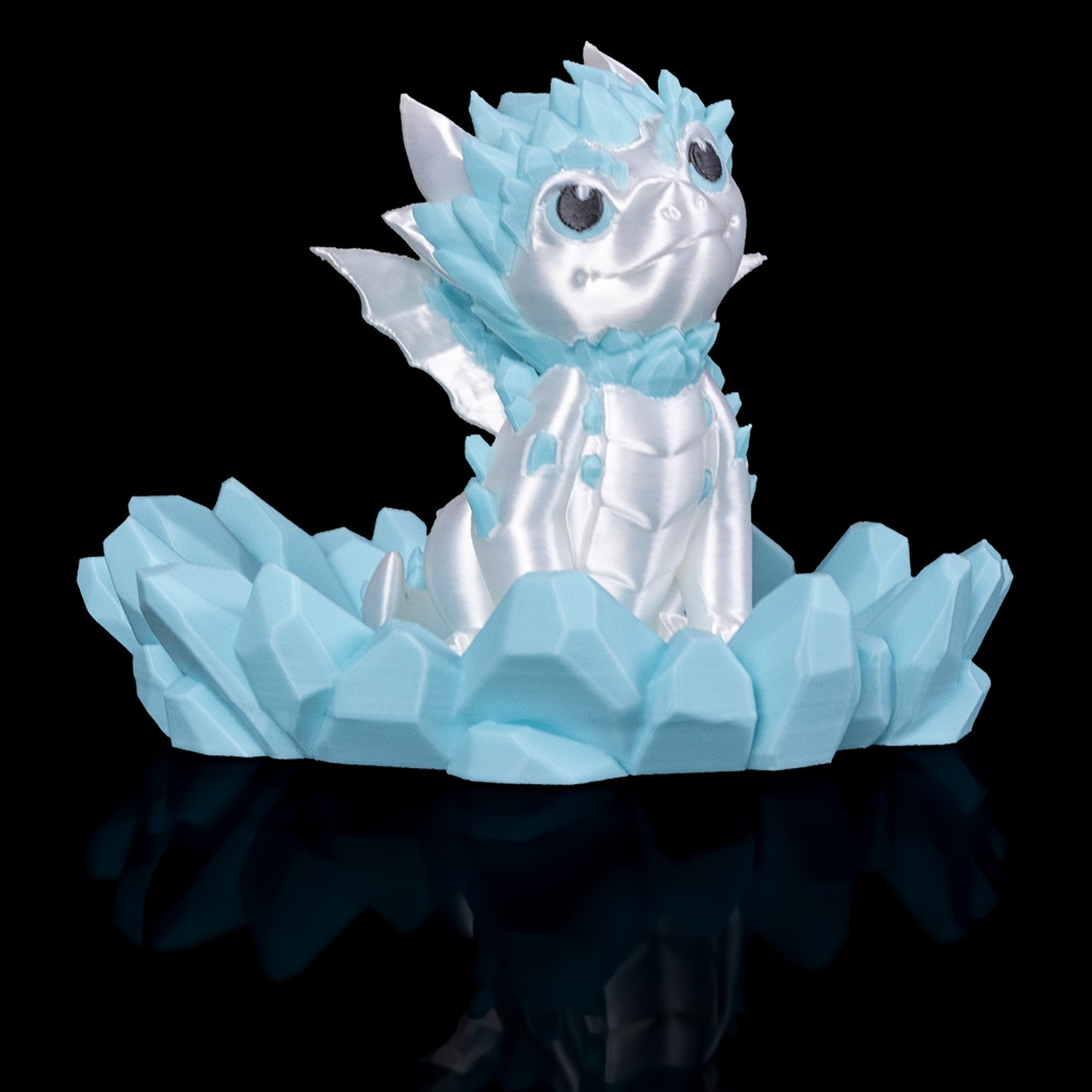Objeto decorativo Crystal Dragon Egg