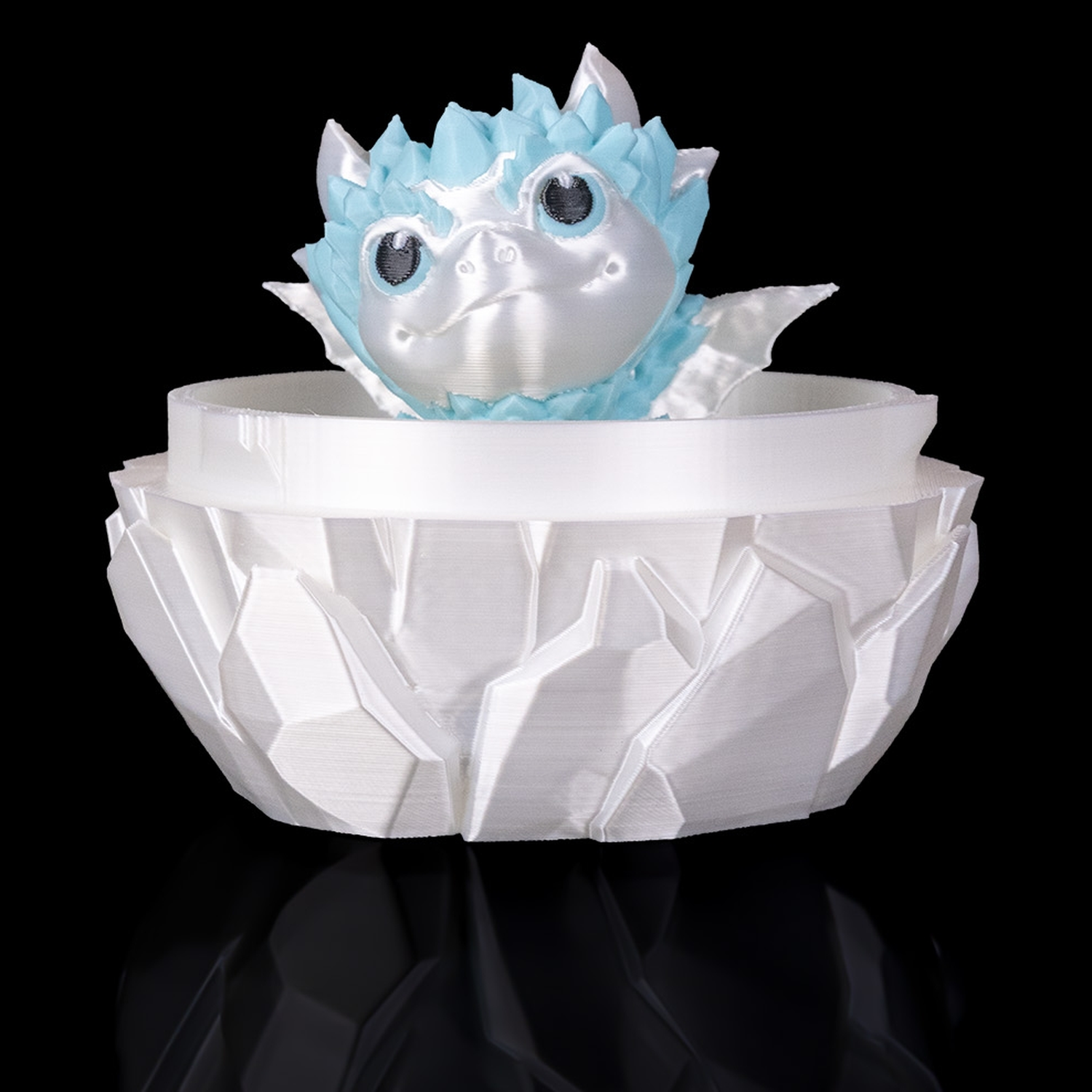 Objeto decorativo Crystal Dragon Egg