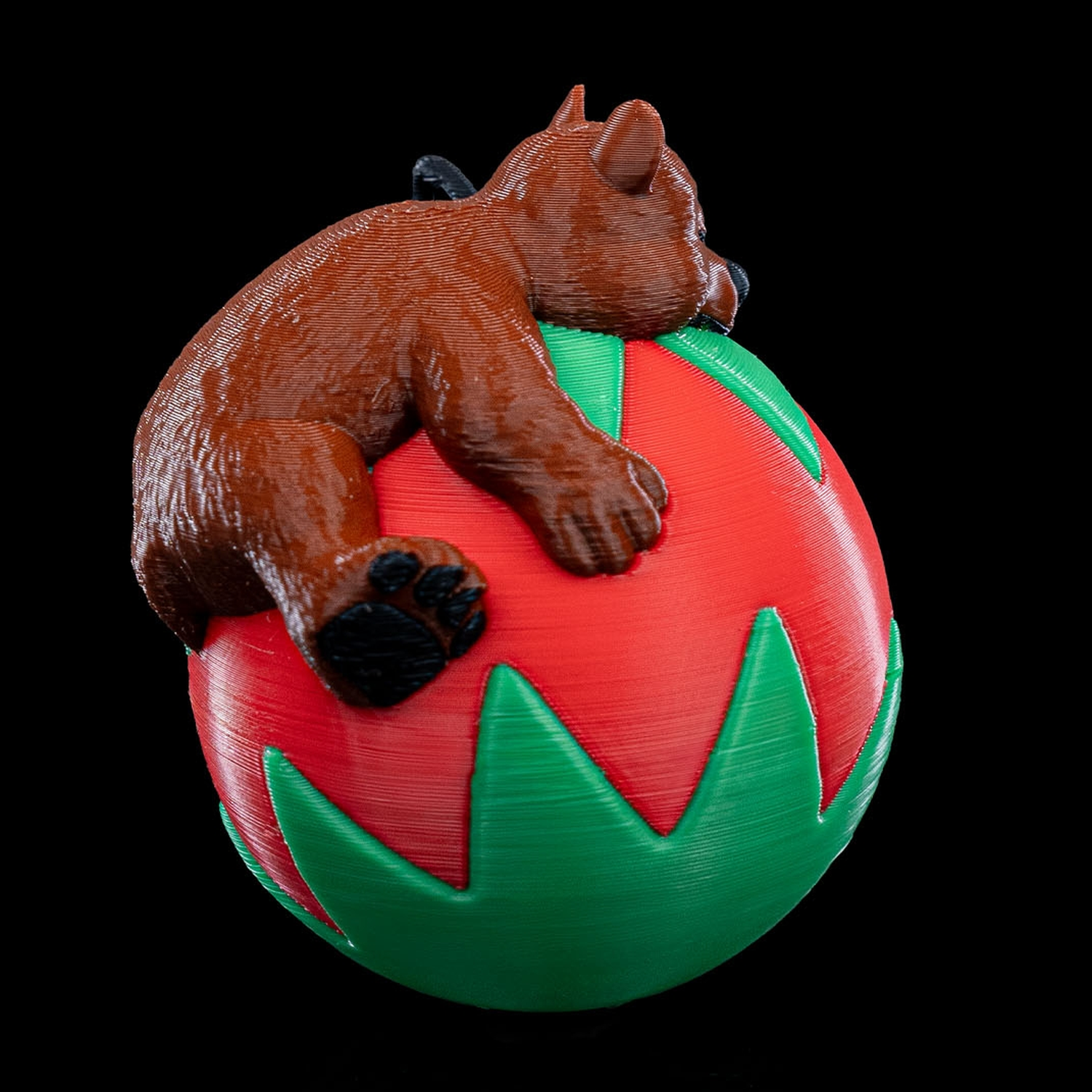 Sleeping Bear Christmas Ornament
