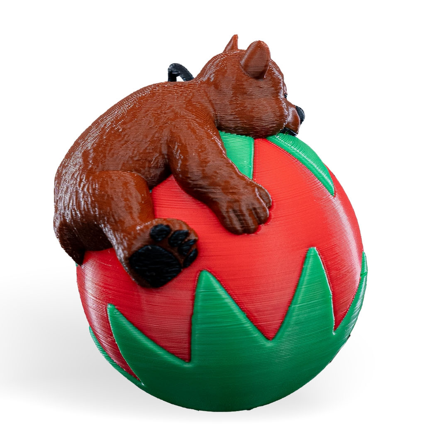 Sleeping Bear Christmas Ornament