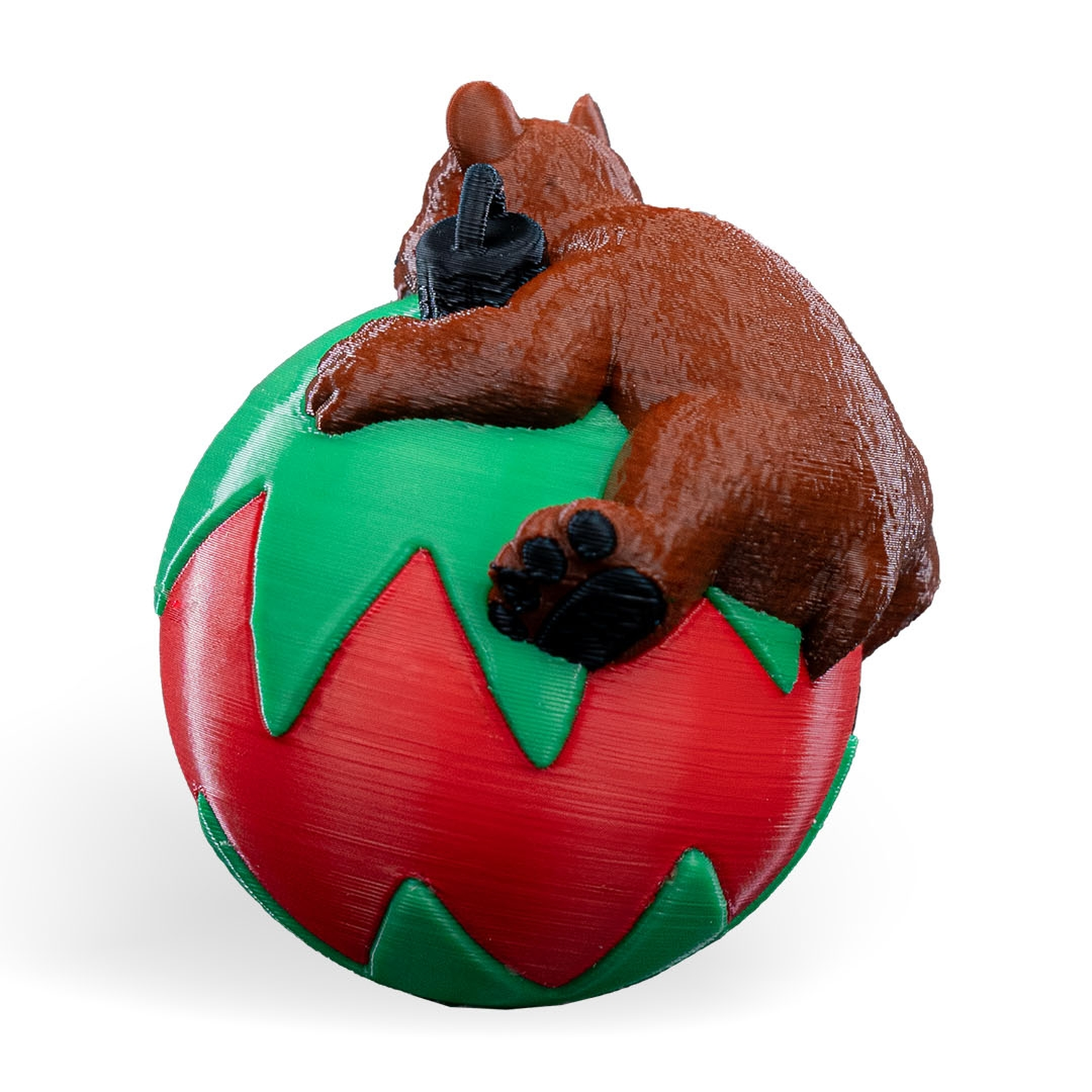 Sleeping Bear Christmas Ornament