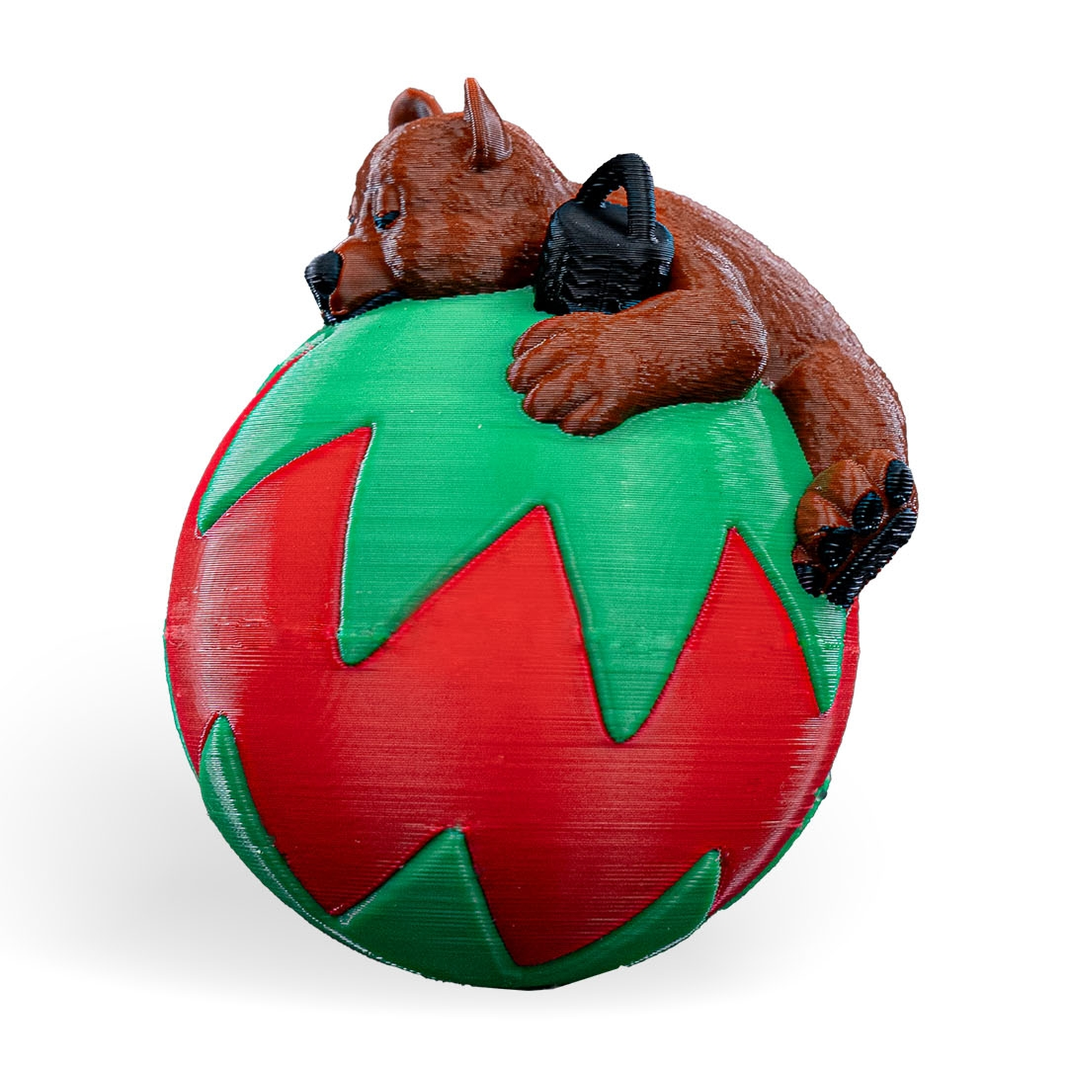Sleeping Bear Christmas Ornament