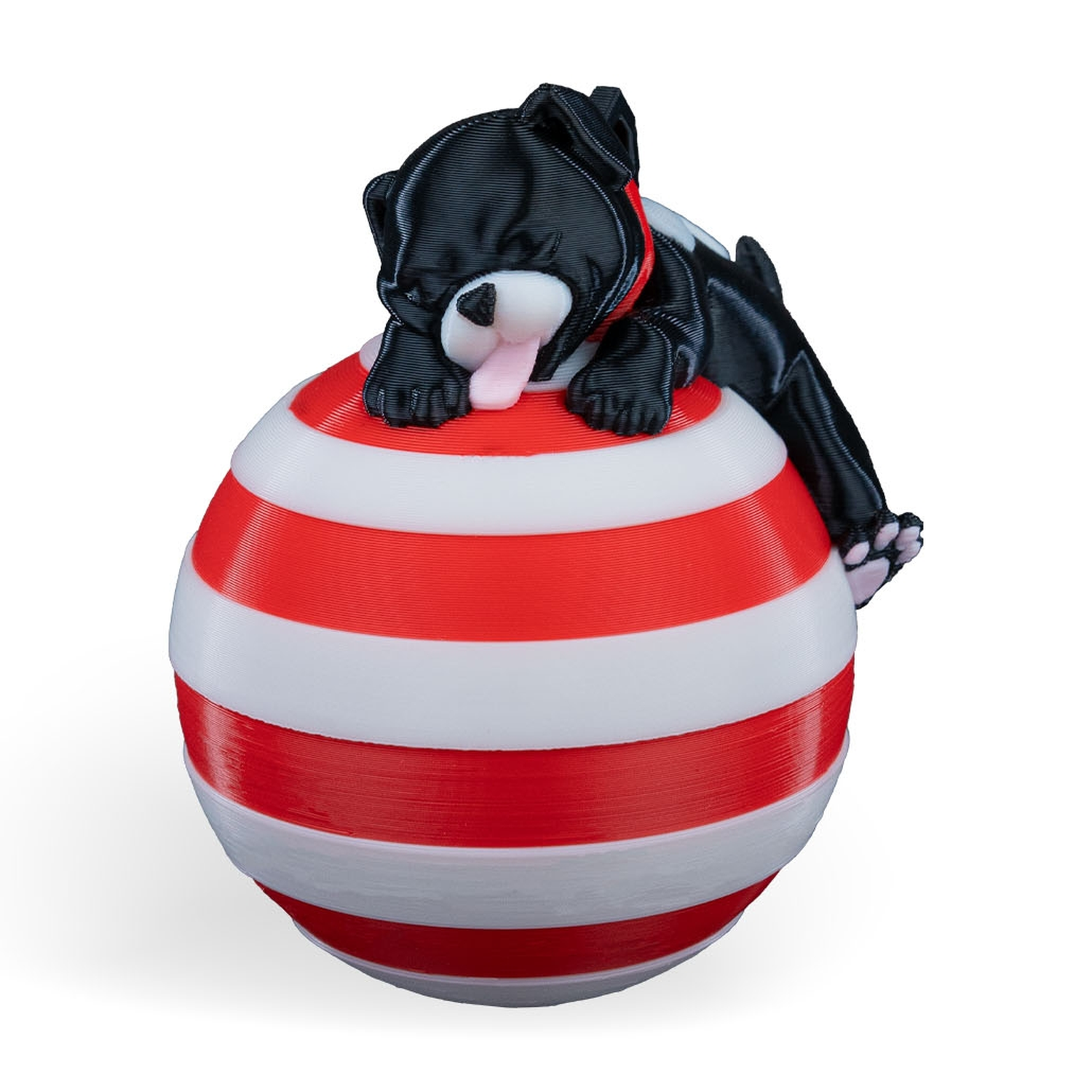 Sleeping Dog Christmas Ornament