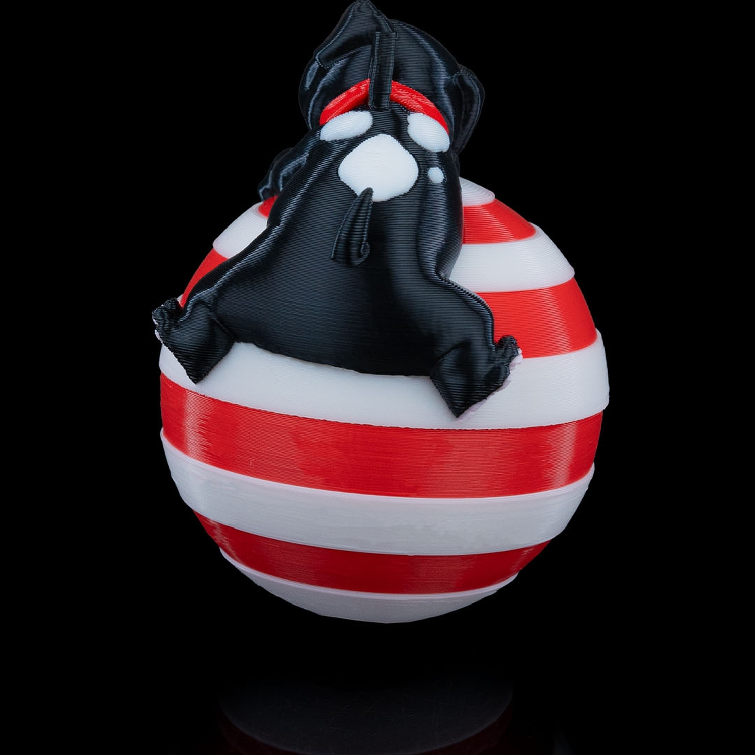 Sleeping Dog Christmas Ornament