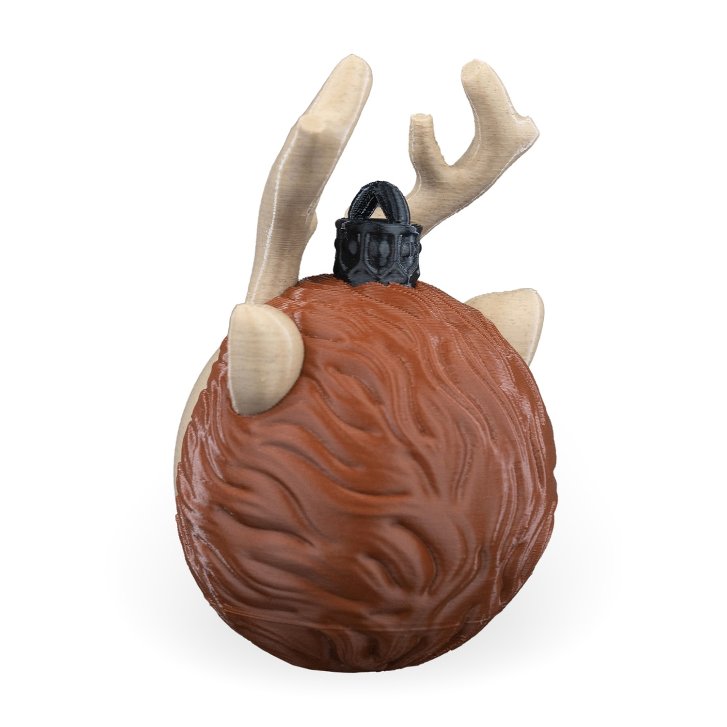 Reindeer Head Christmas Ornament