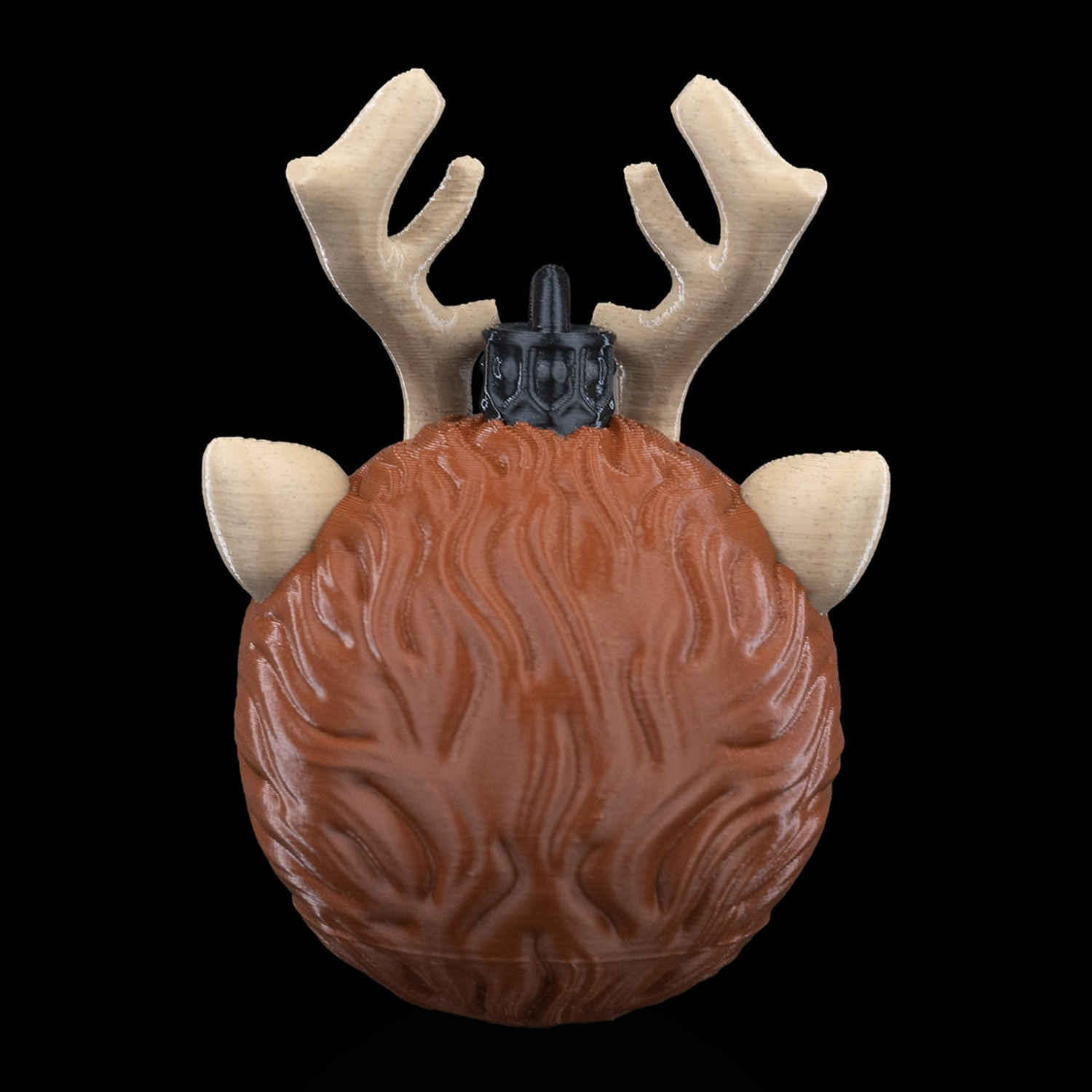 Reindeer Head Christmas Ornament
