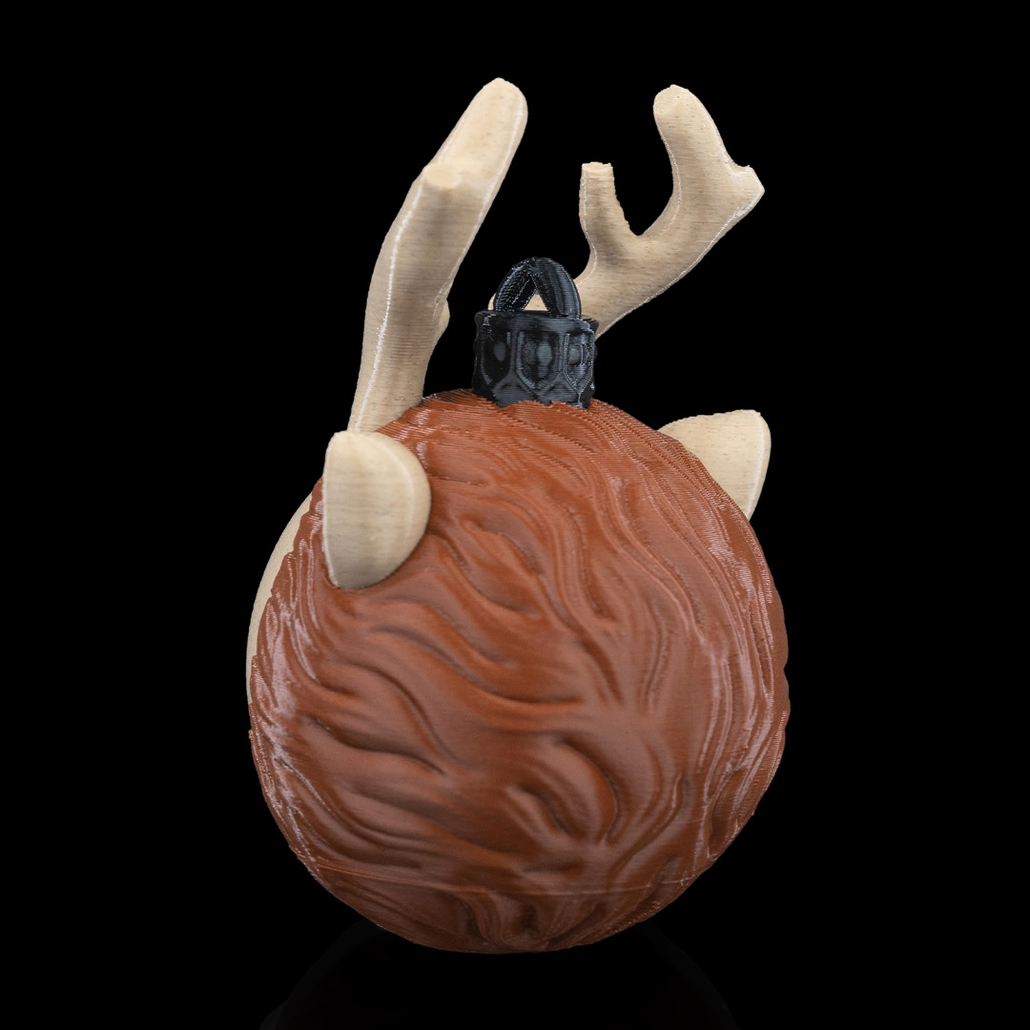 Reindeer Head Christmas Ornament
