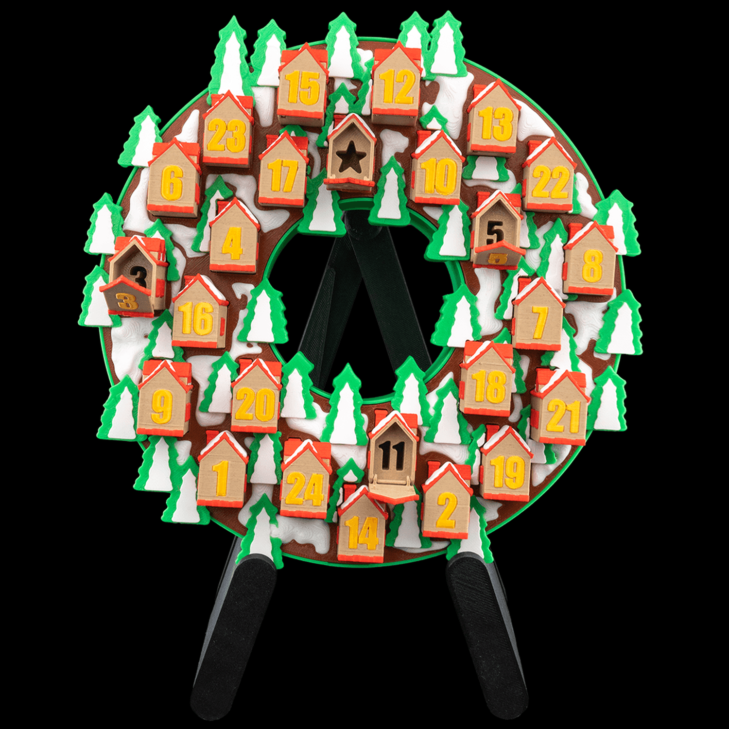 Twinkle Town Wreath Countdown