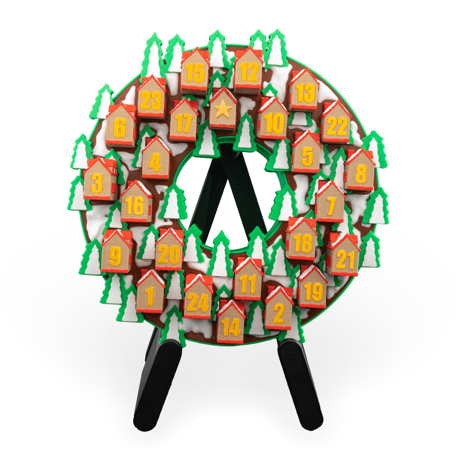 Twinkle Town Wreath Countdown