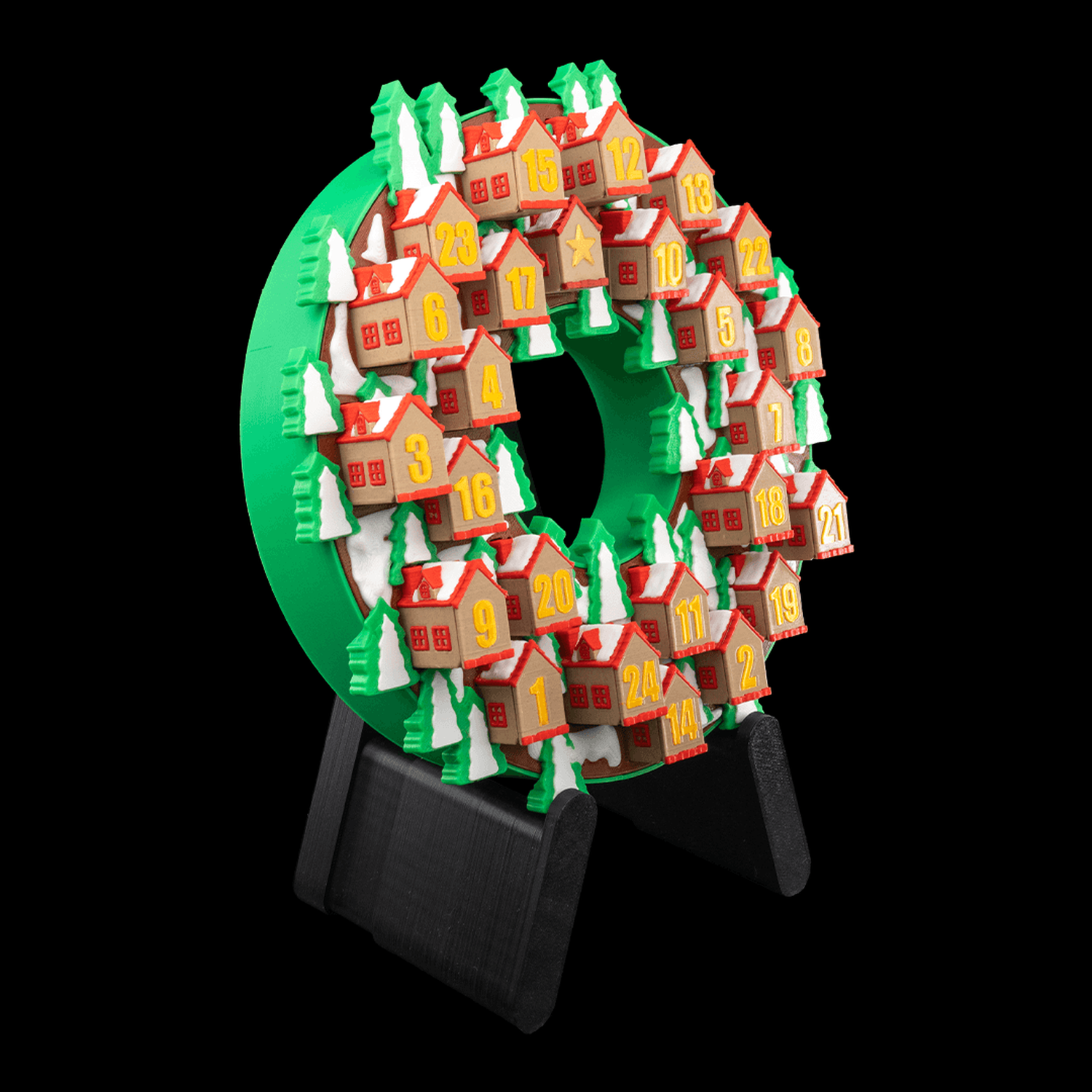 Twinkle Town Wreath Countdown