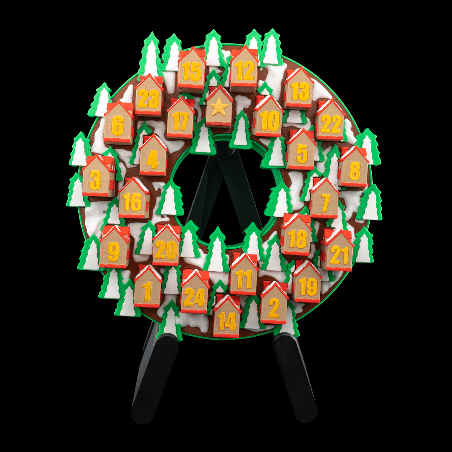 Twinkle Town Wreath Countdown