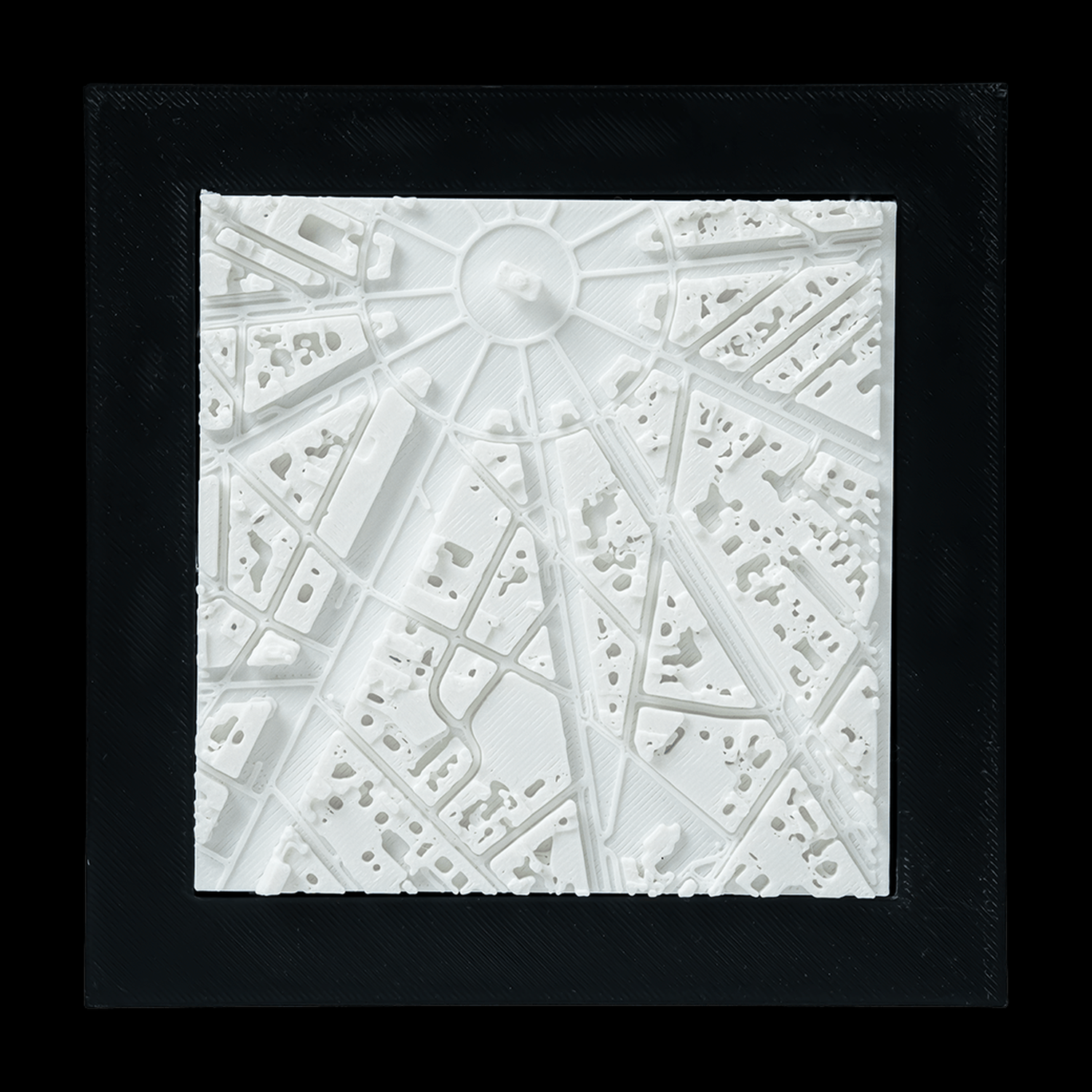 3D City Frames: Paris: 15cm Version