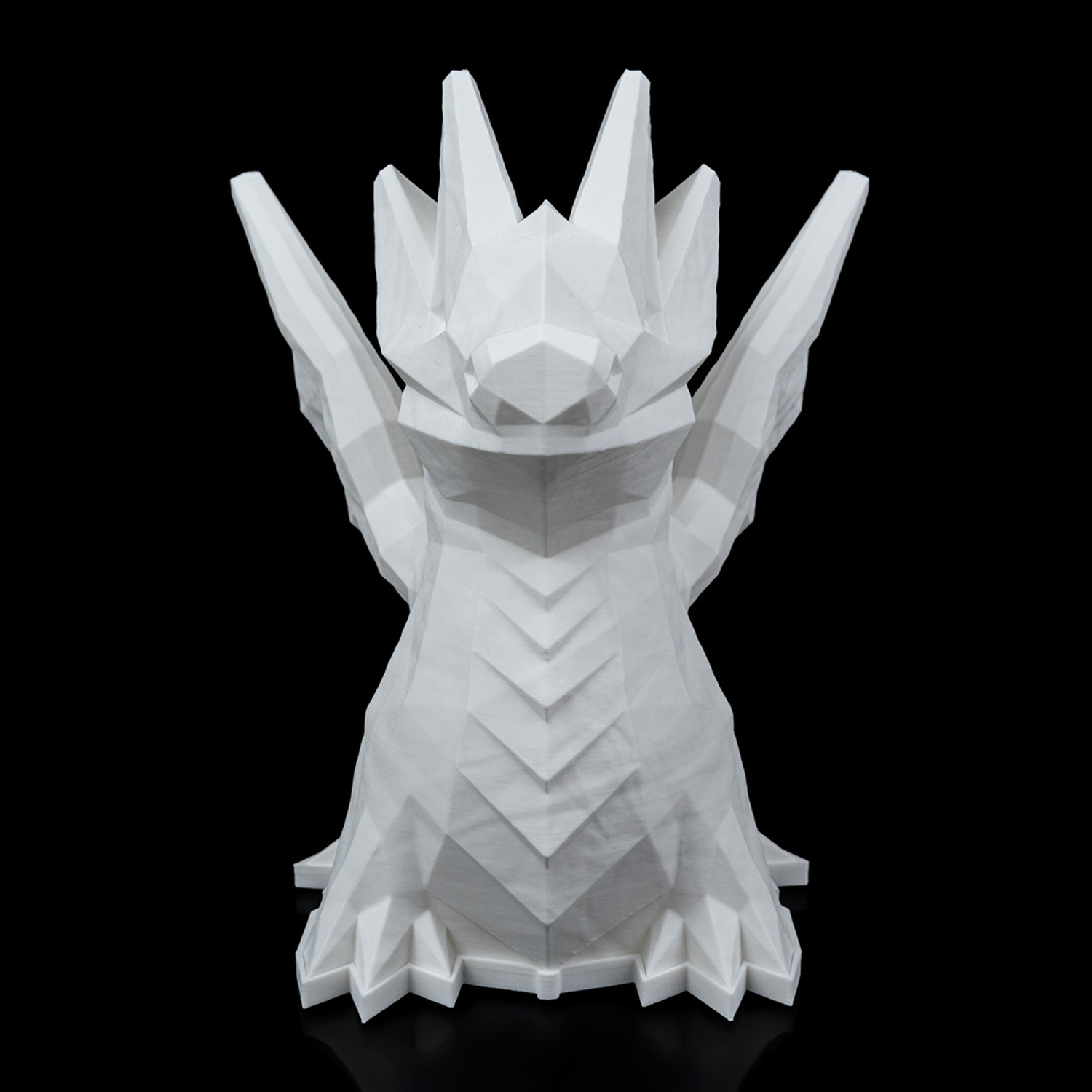 Low Poly Dragon Table Lamp