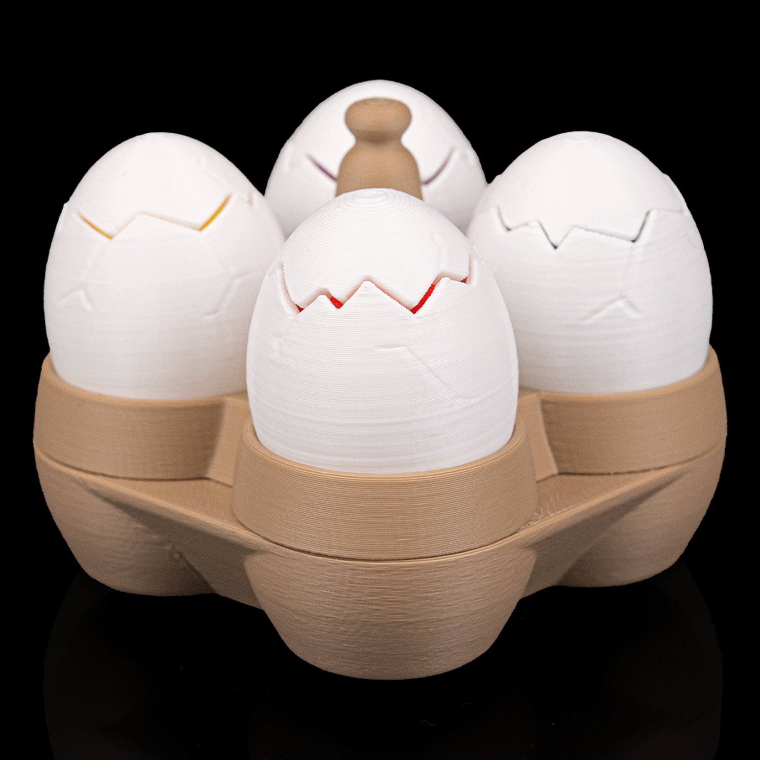 Caja para llaveros Mystery Egg