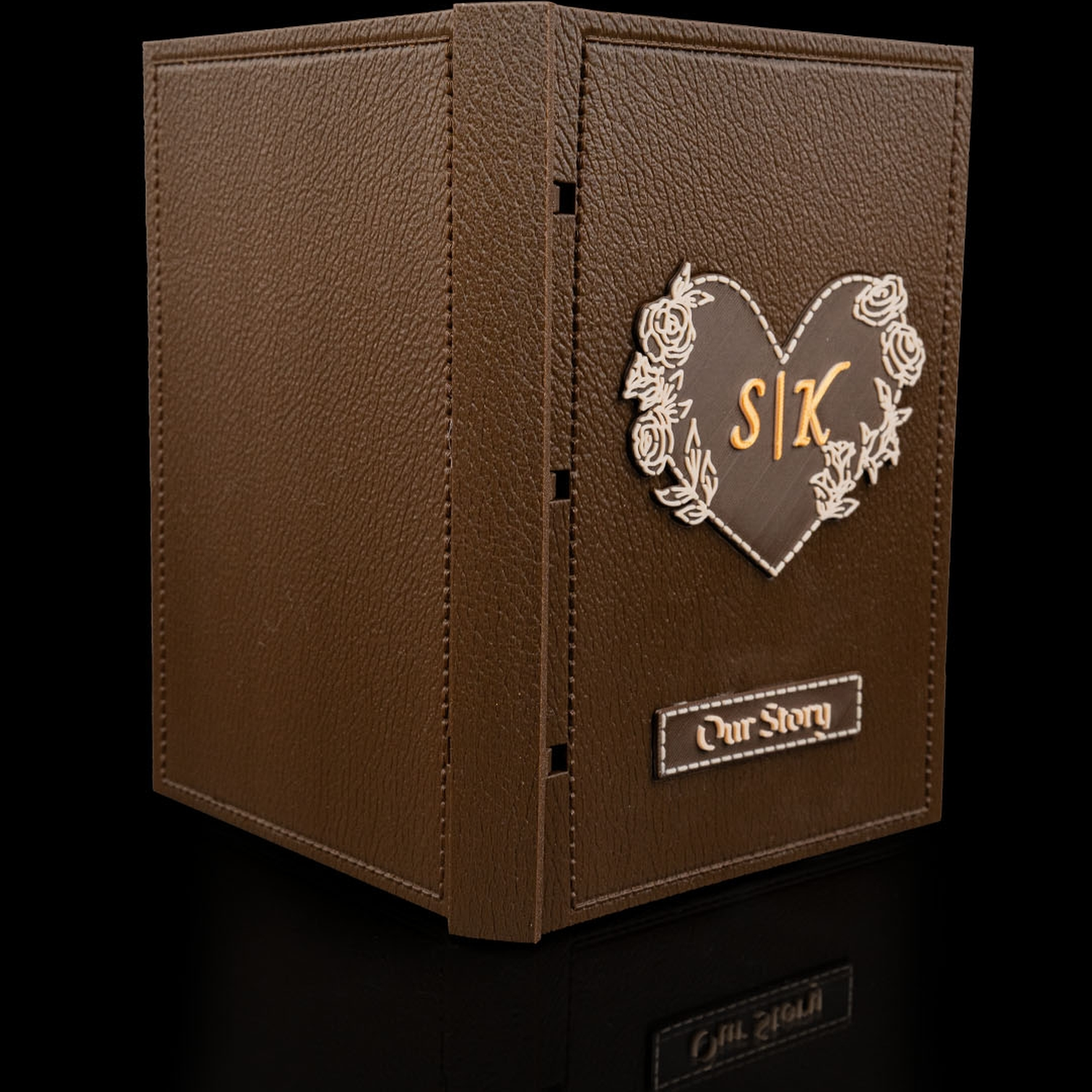 Leather Book Custom Scrapbook