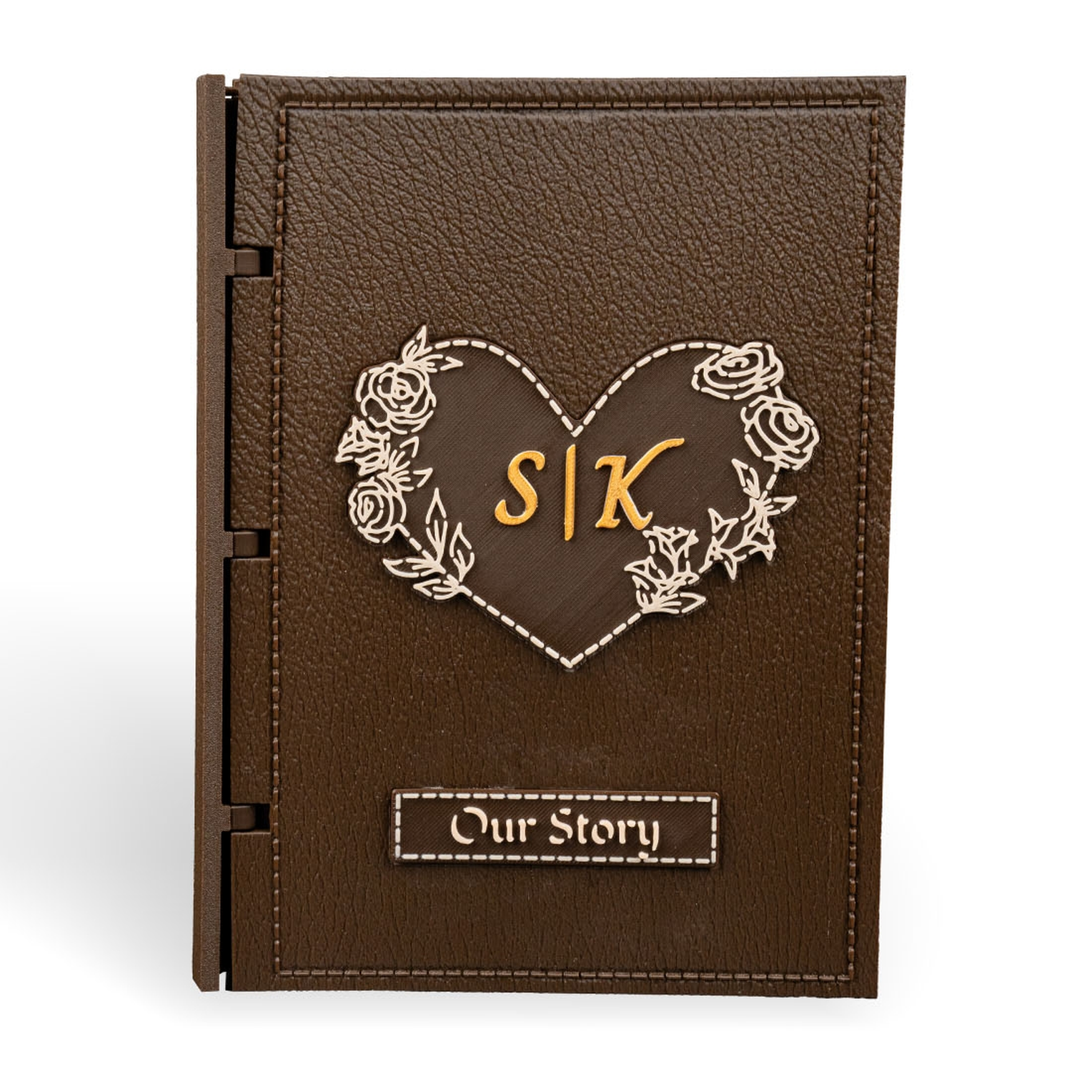 Leather Book Custom Scrapbook
