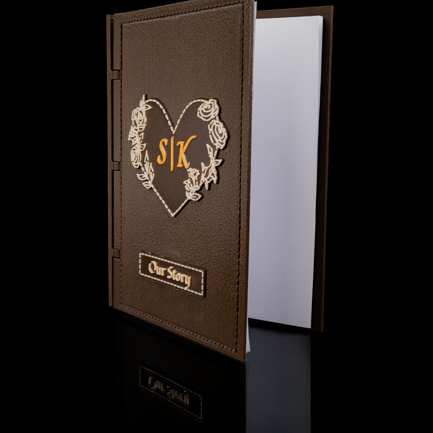 Leather Book Custom Scrapbook