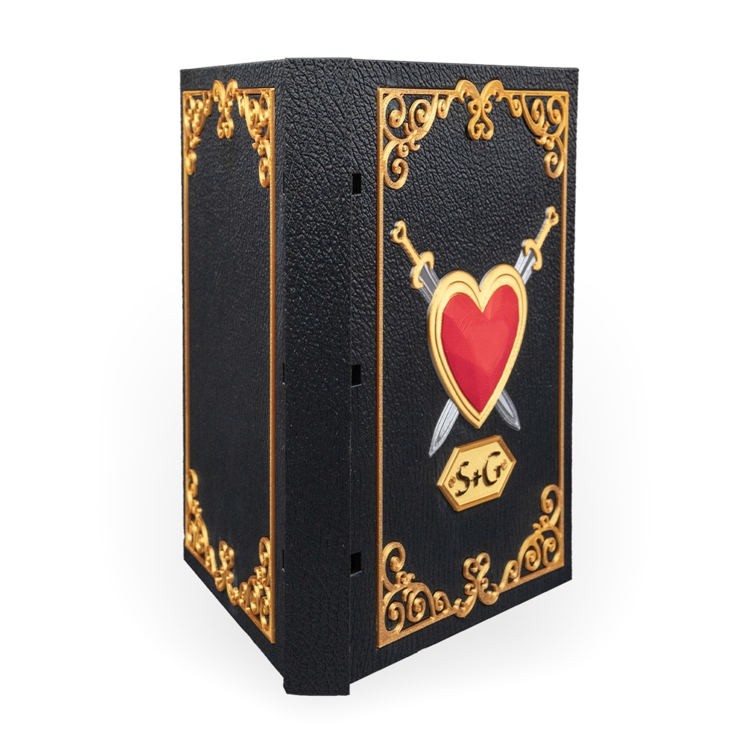 Crystal Heart Custom Scrapbook