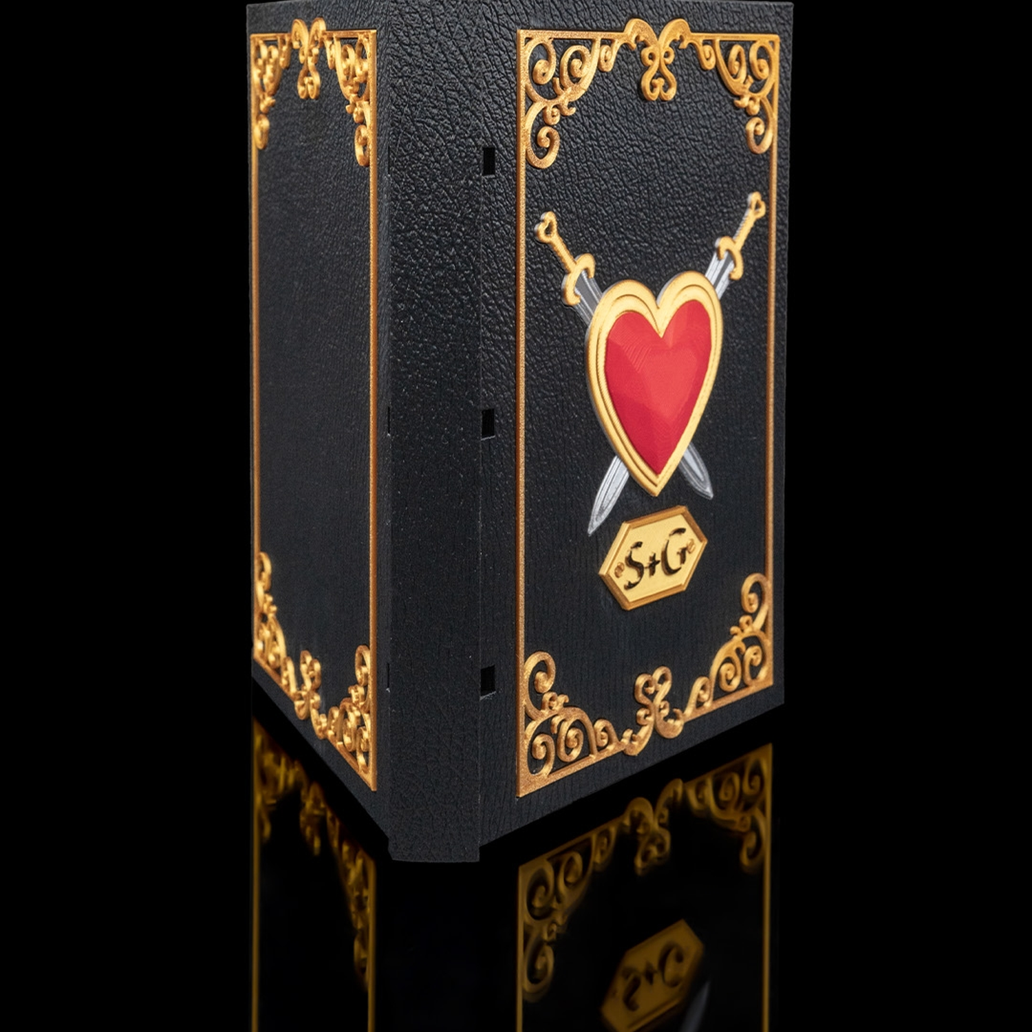 Crystal Heart Custom Scrapbook